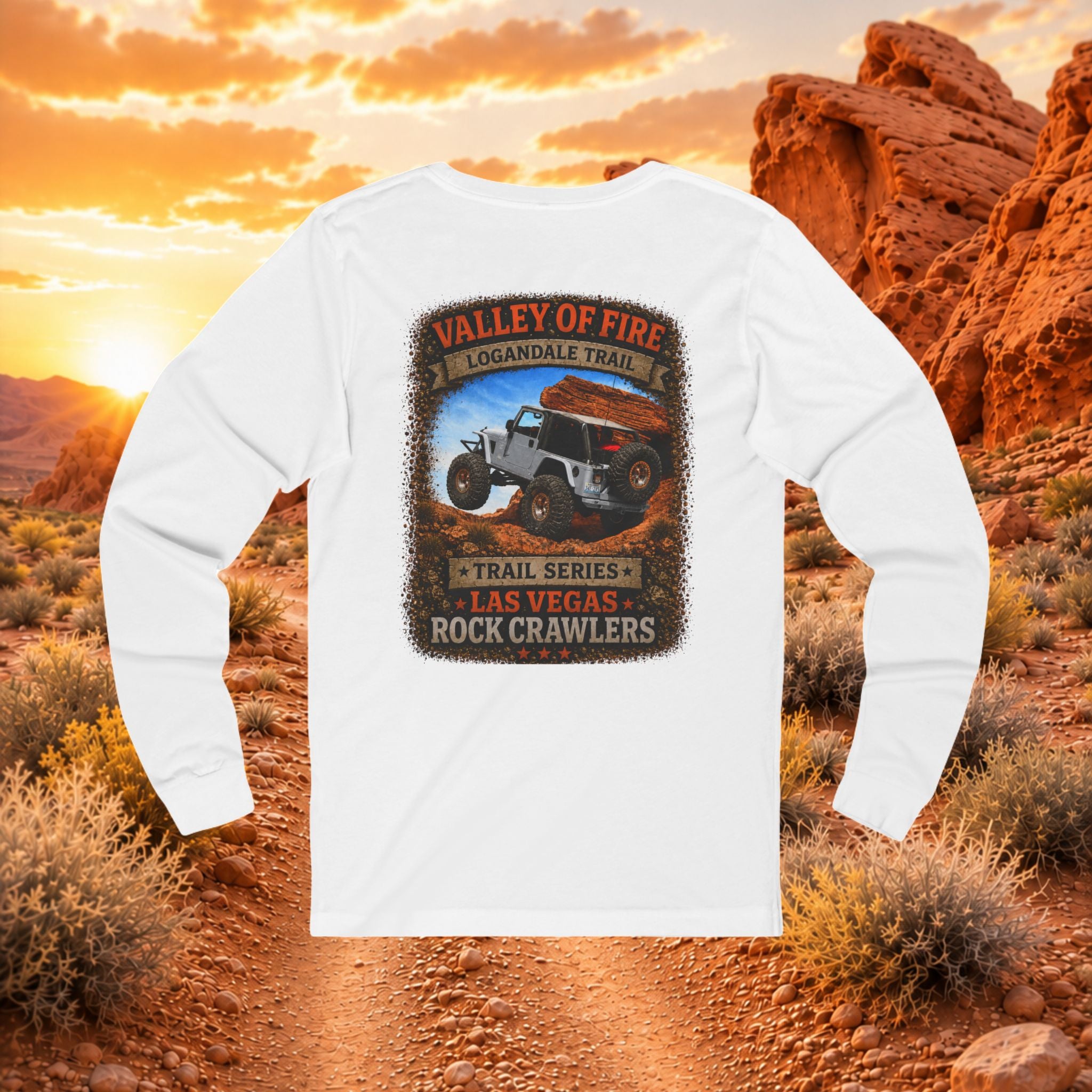 Valley of Fire / Logandale Trail Series Unisex Long Sleeve