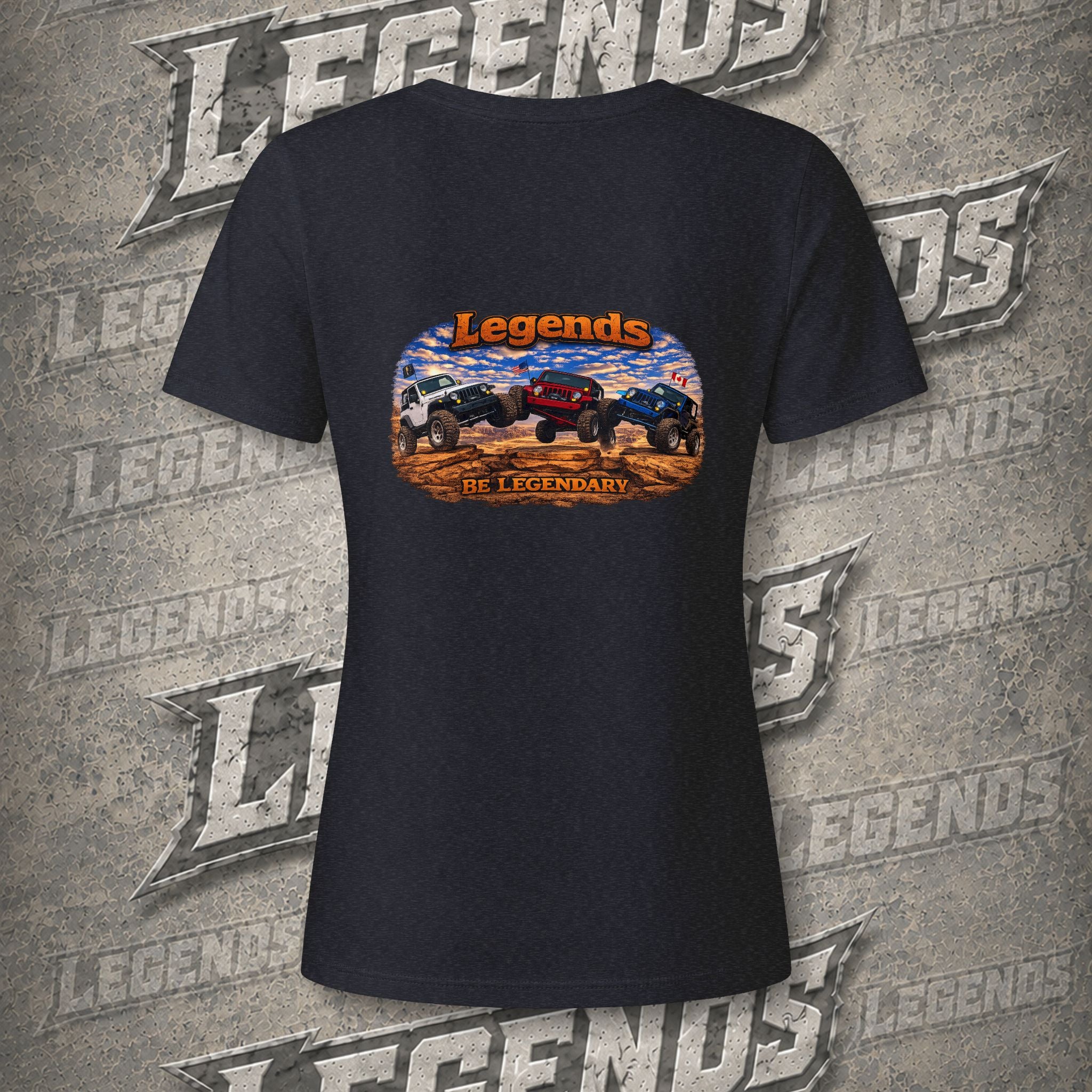 LEGEND STATUS™ Women's V-Neck | Earned, Not Given
