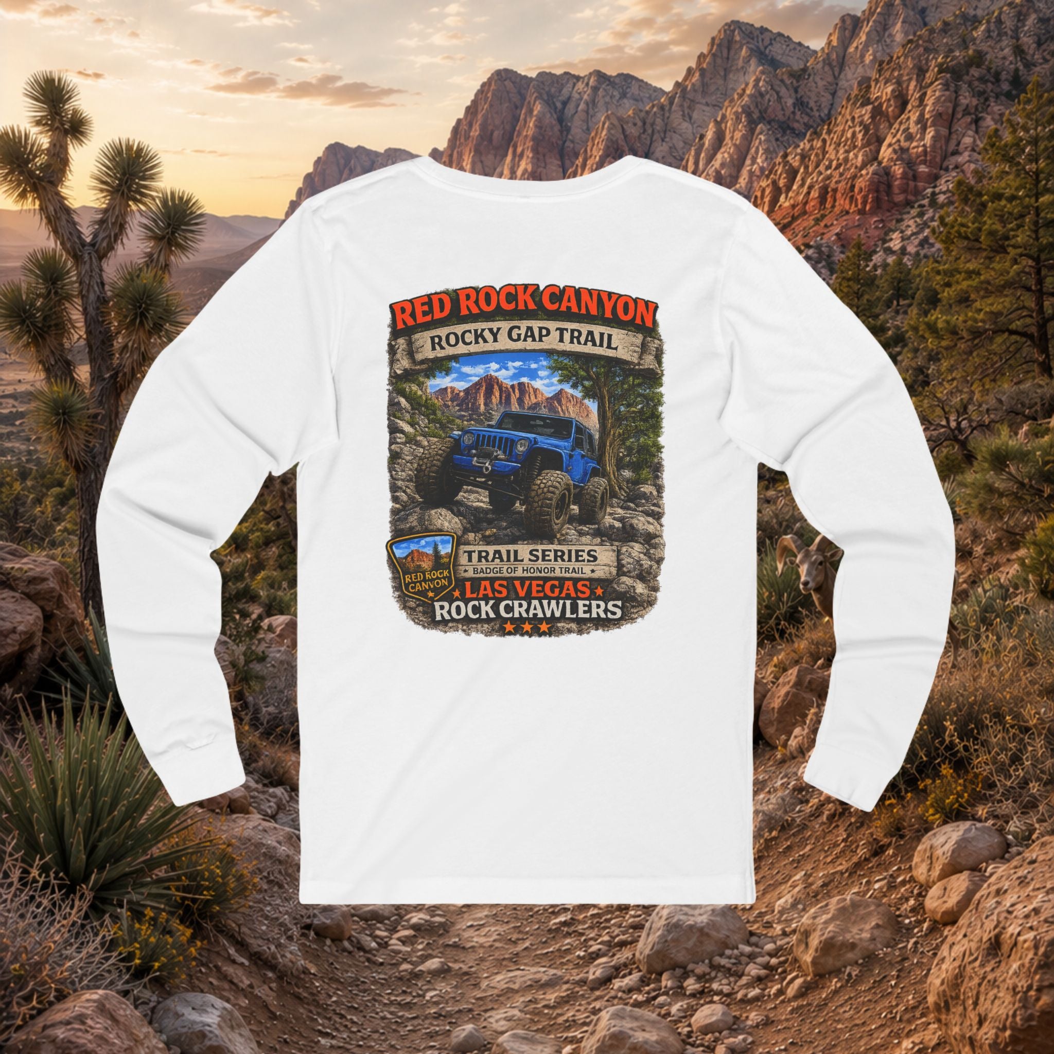 Red Rock Canyon / Rocky Gap Road Trail Series Unisex Long Sleeve