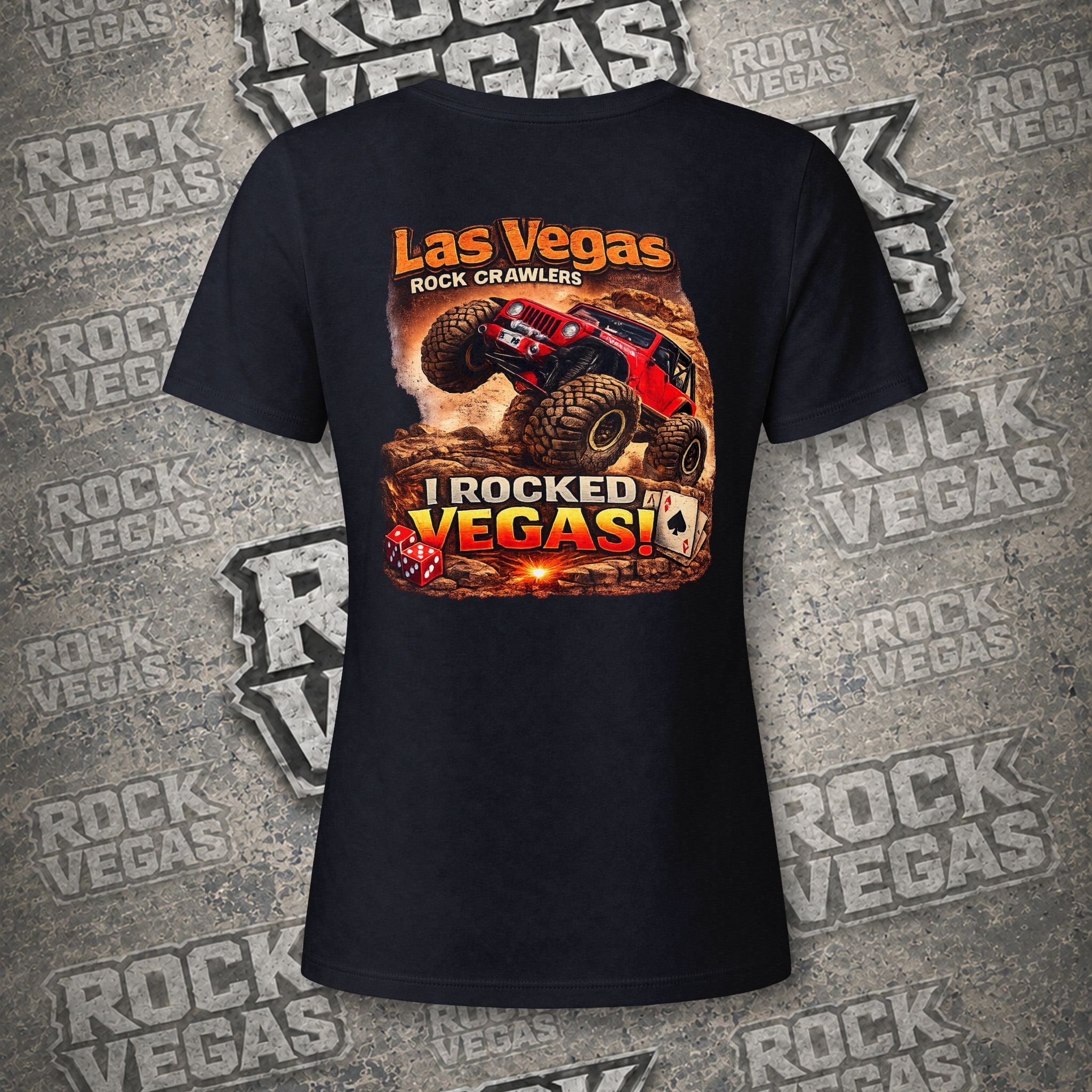 I ROCKED VEGAS™ Women's V-Neck Tee