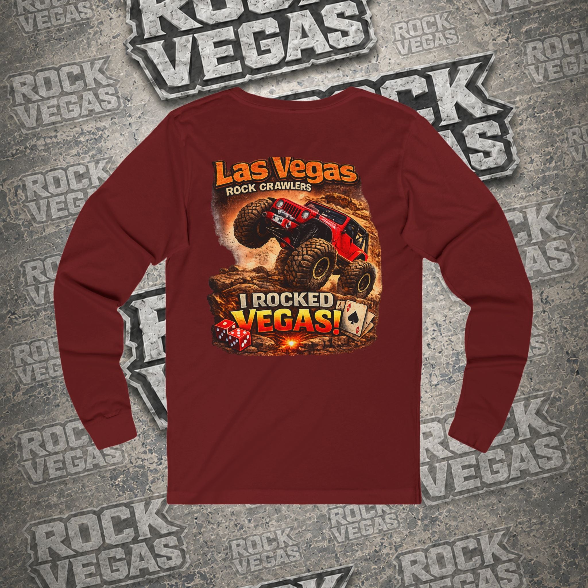 I ROCKED VEGAS™ Unisex Long Sleeve Tee