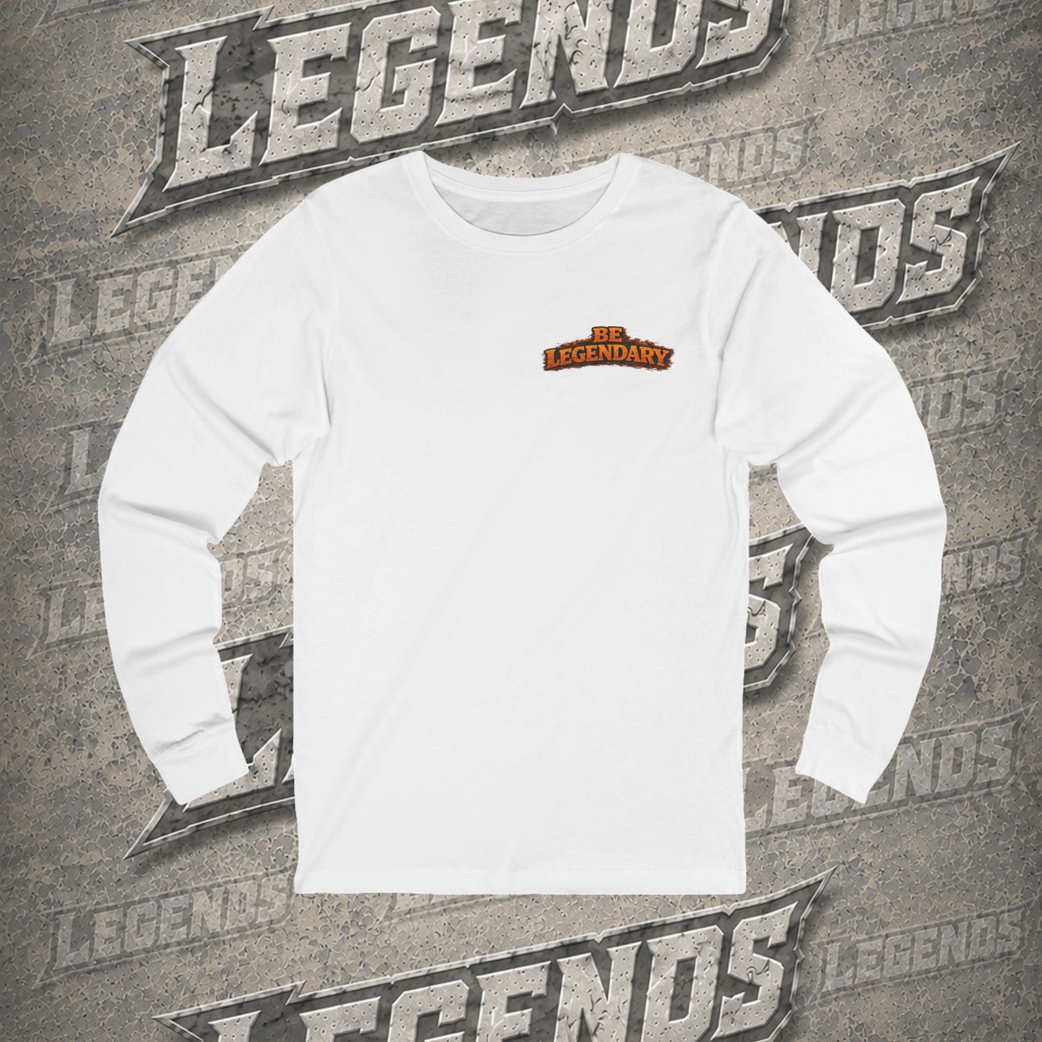 LEGEND STATUS™ Unisex Long Sleeve Tee | Earned, Not Given