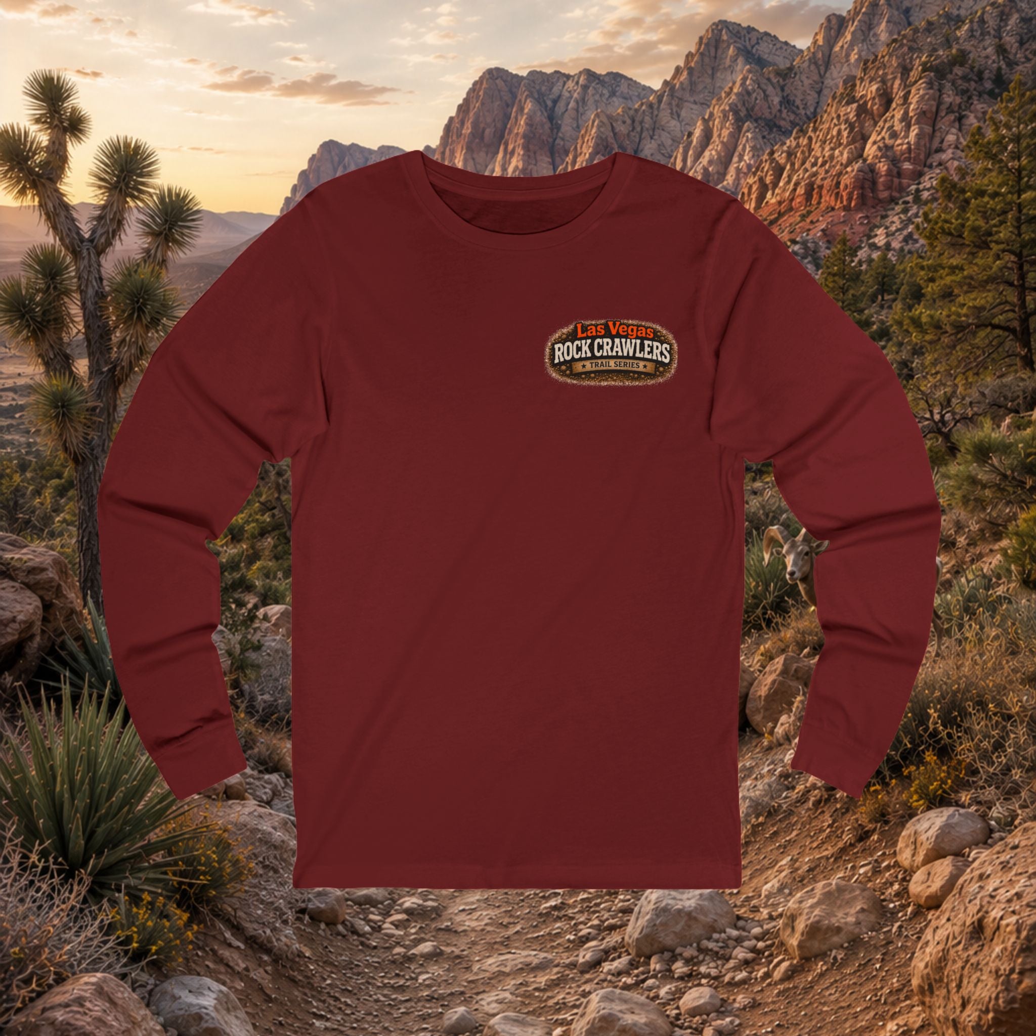 Red Rock Canyon / Rocky Gap Road Trail Series Unisex Long Sleeve