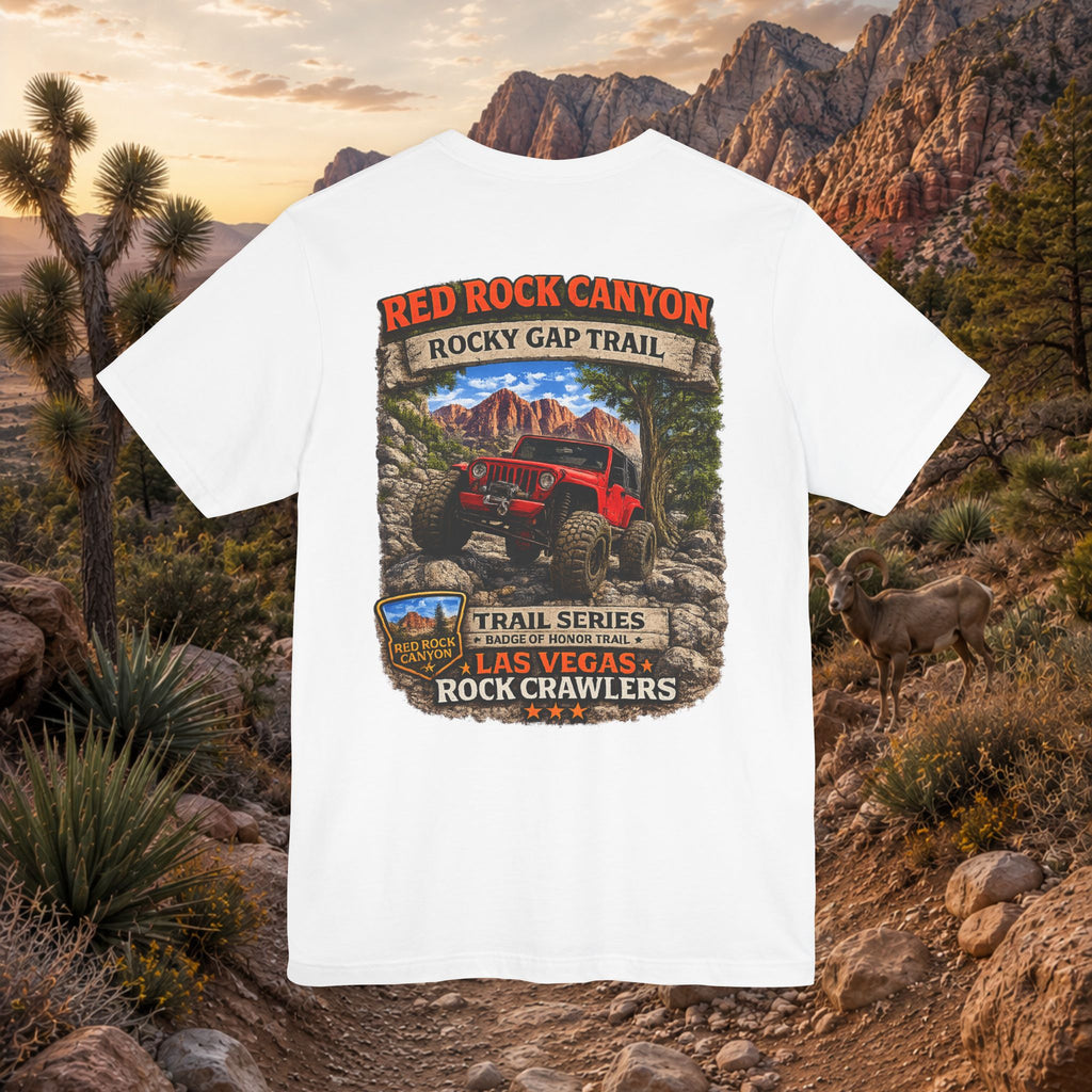 Red Rock Canyon / Rocky Gap Road Trail Series Men's Tee