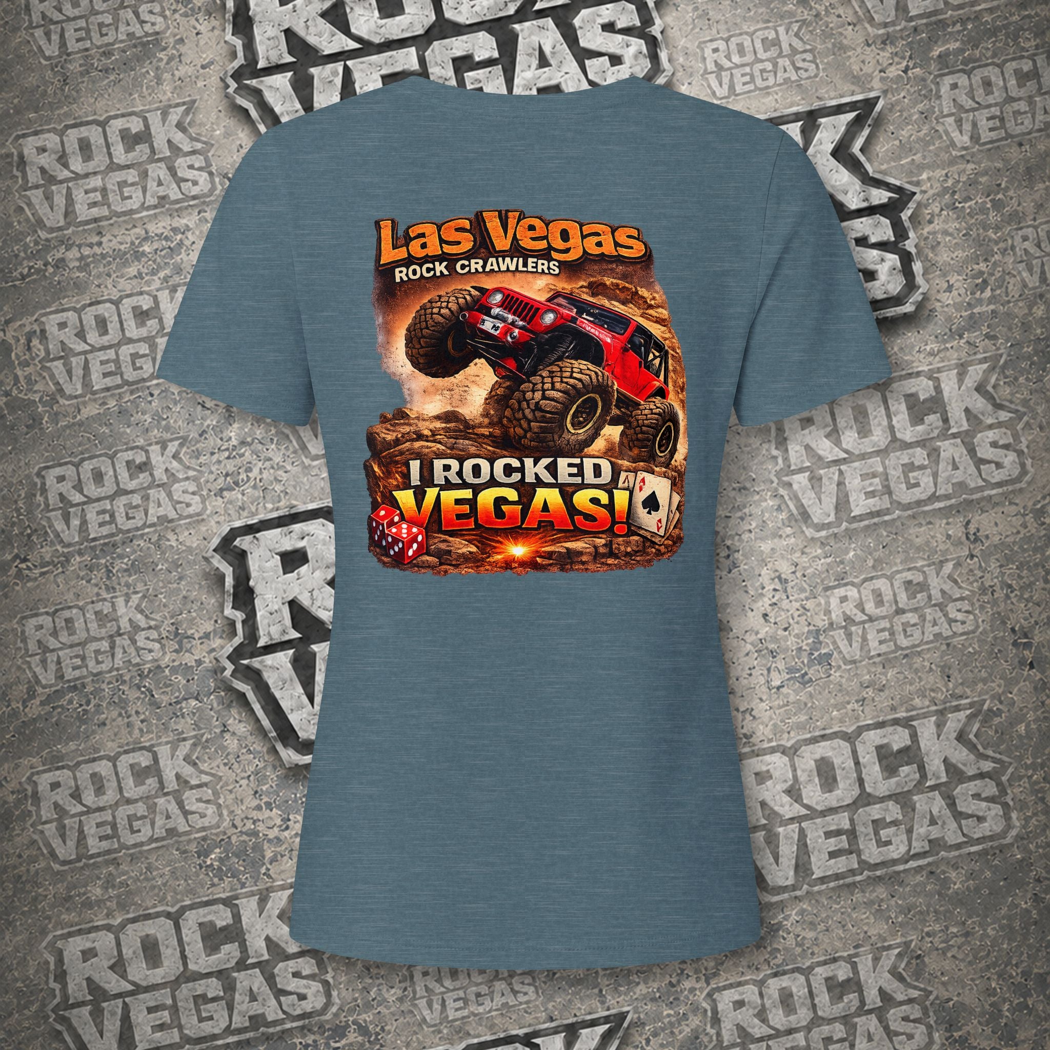 I ROCKED VEGAS™ Women's V-Neck Tee