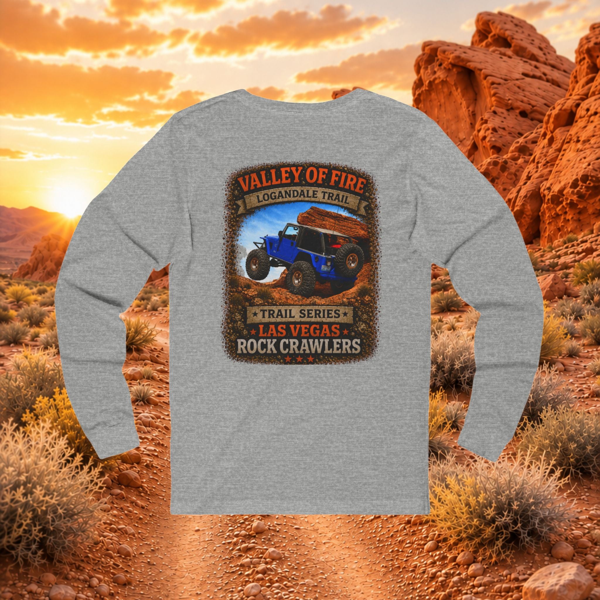 Valley of Fire / Logandale Trail Series Unisex Long Sleeve