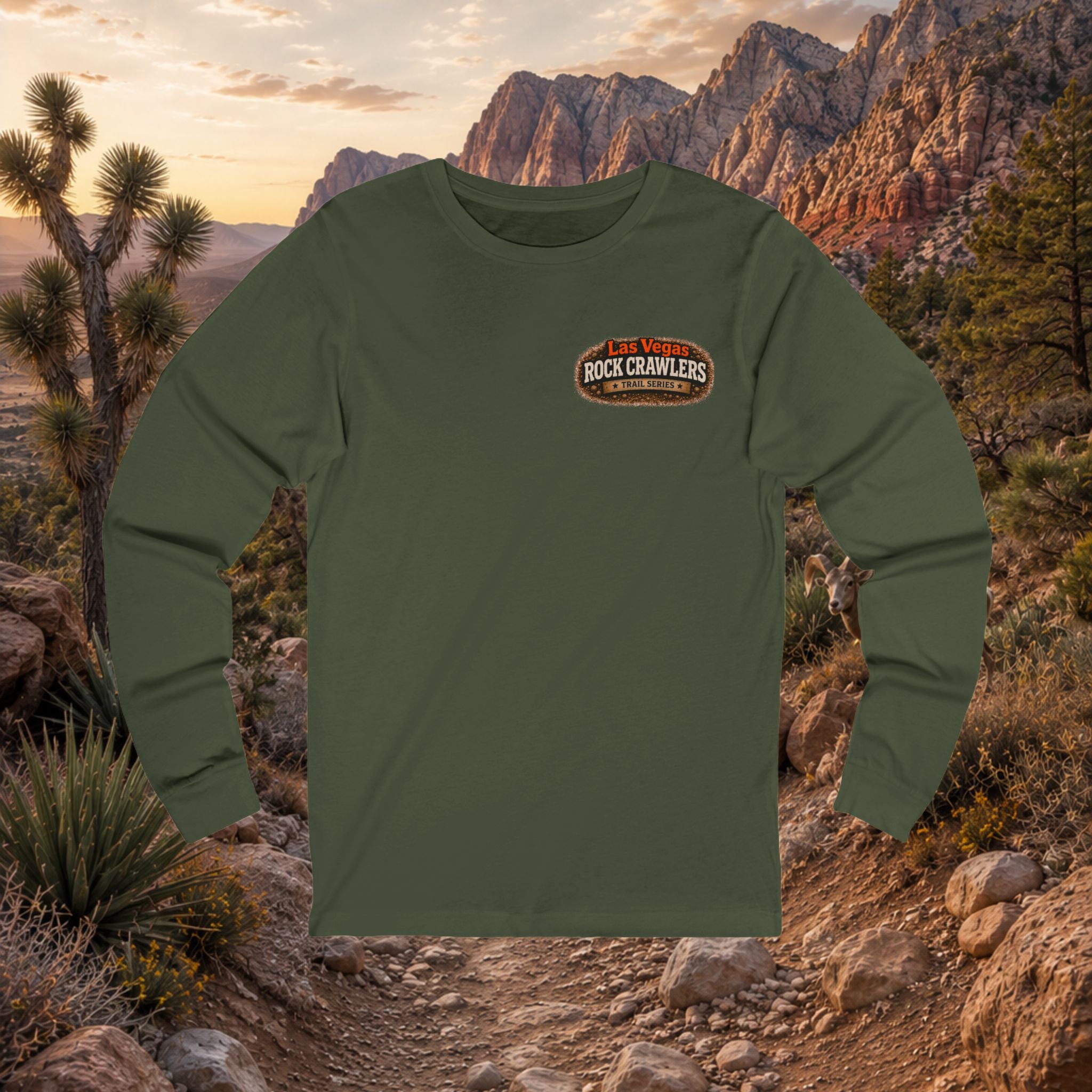 Red Rock Canyon / Rocky Gap Road Trail Series Unisex Long Sleeve