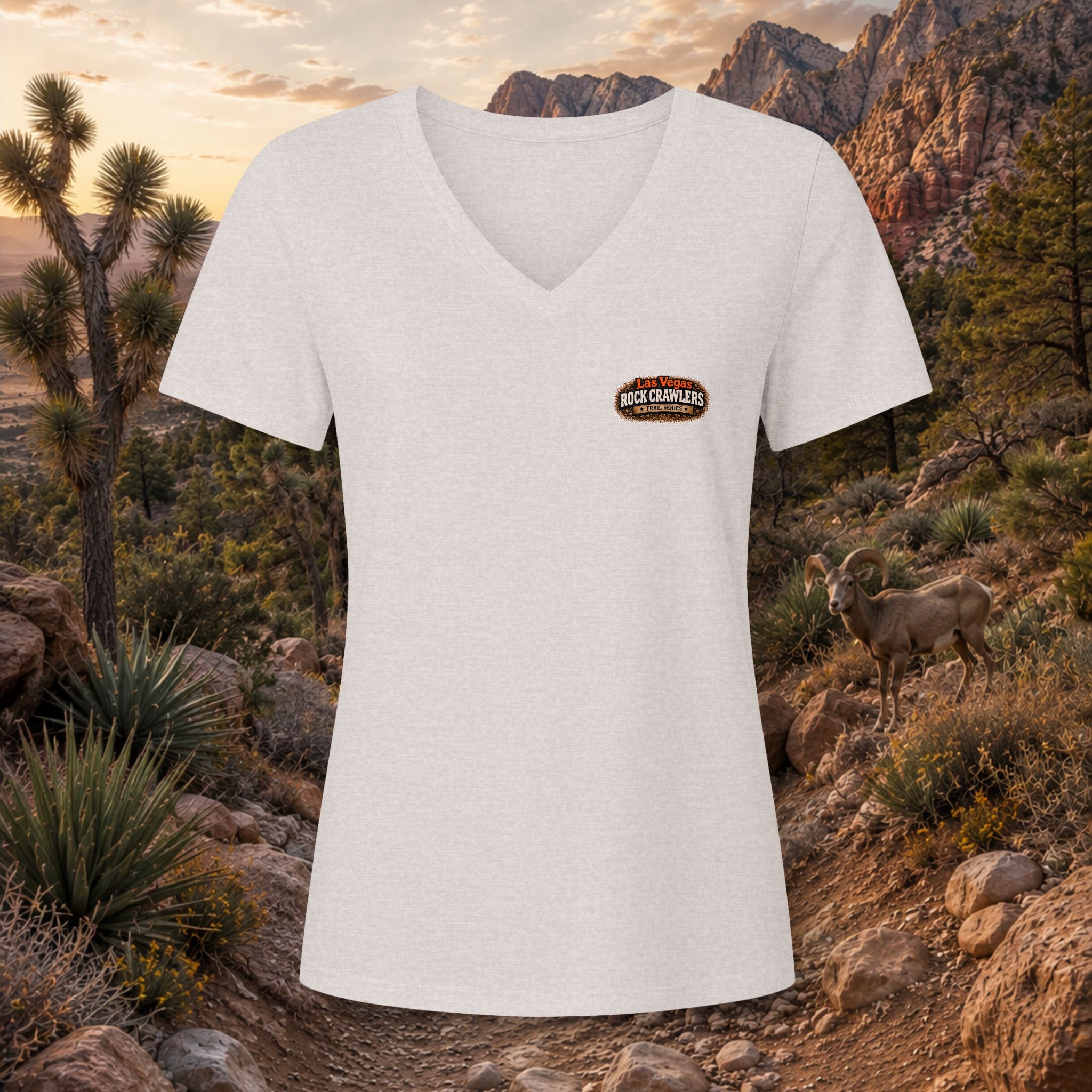 Red Rock Canyon / Rocky Gap Road Trail Series Women's V-Neck