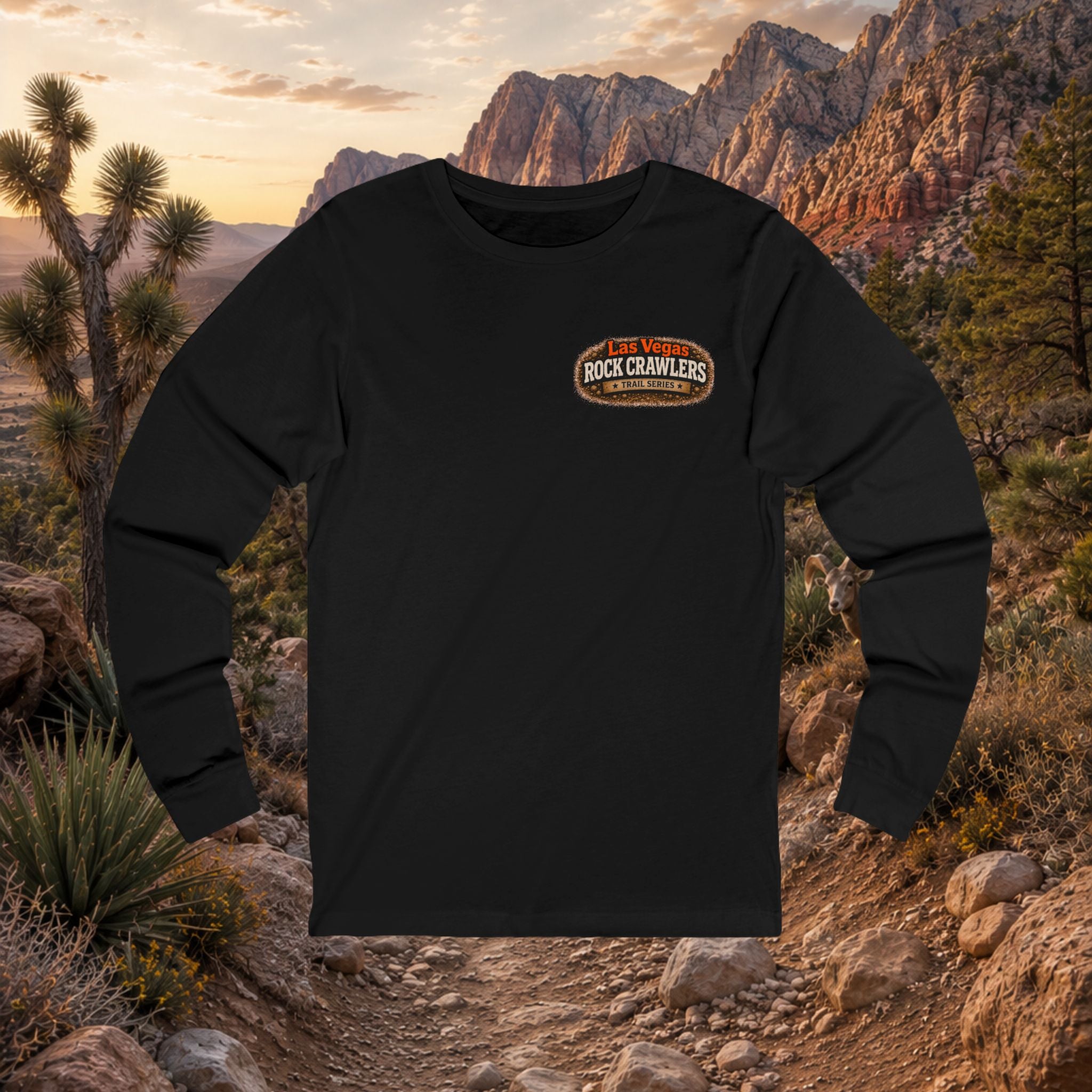 Red Rock Canyon / Rocky Gap Road Trail Series Unisex Long Sleeve