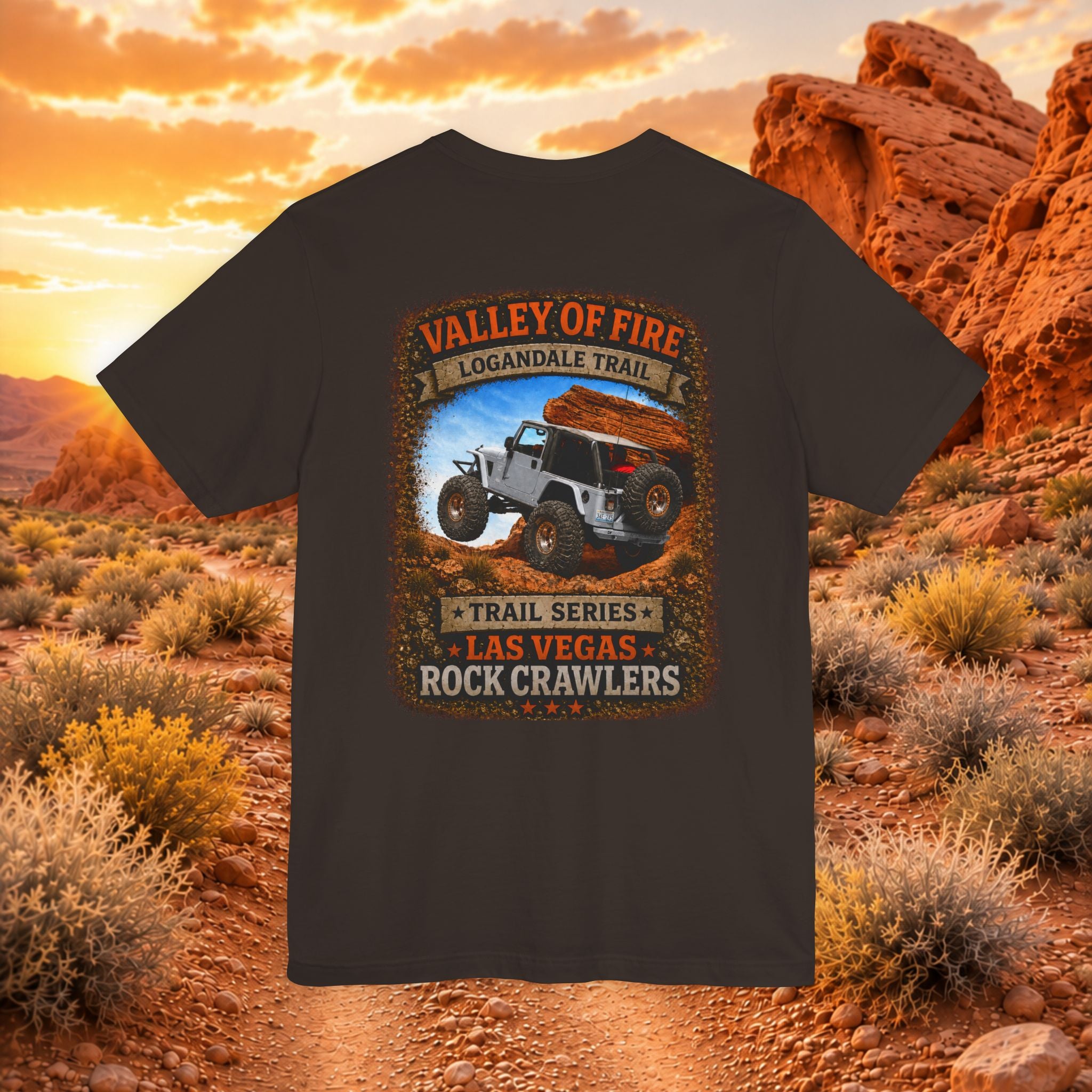 Valley of Fire / Logandale Trail Series Men's Tee
