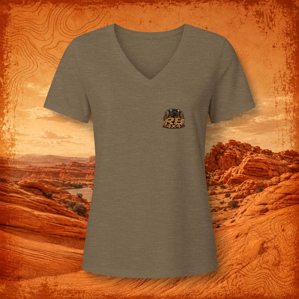 RB4x4 Sand Hollow Utah Women's V-Neck