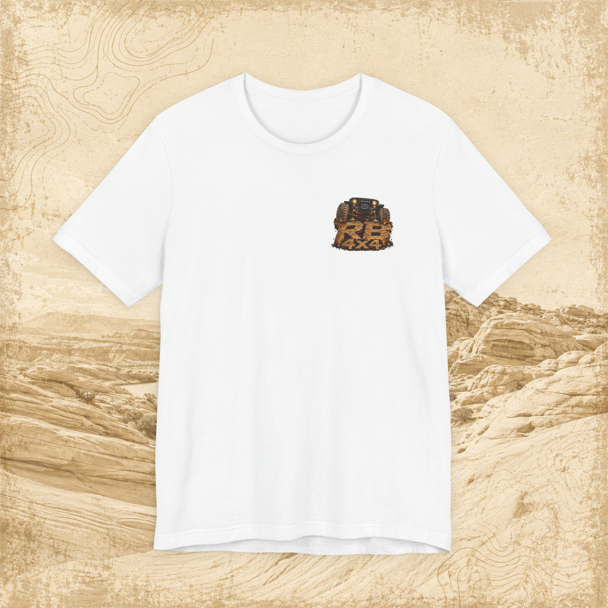 RB4x4 Sand Hollow Utah Men's Premium Tee