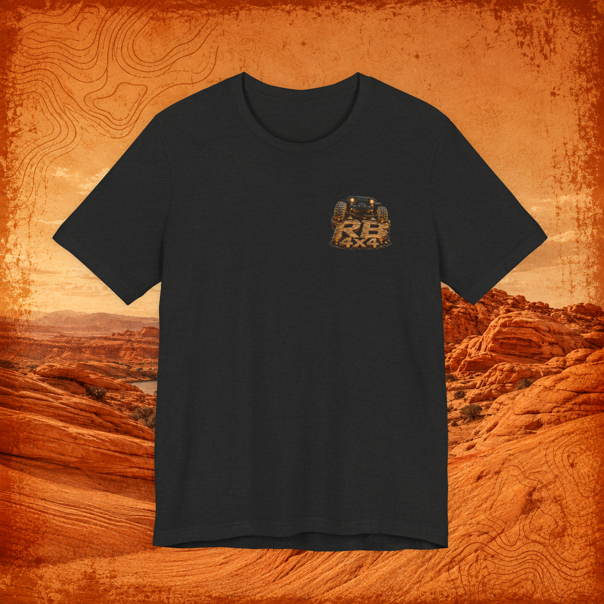 RB4x4 Sand Hollow Utah Men's Premium Tee