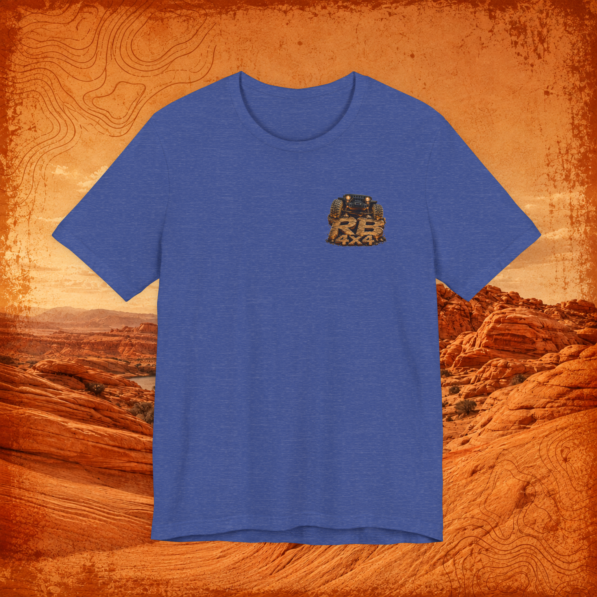 RB4x4 Sand Hollow Utah Men's Premium Tee