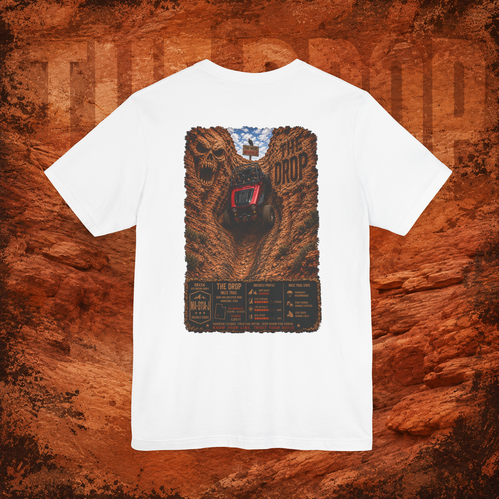 RB4x4 The Drop – The Maze | Sand Hollow Utah Men’s Tee