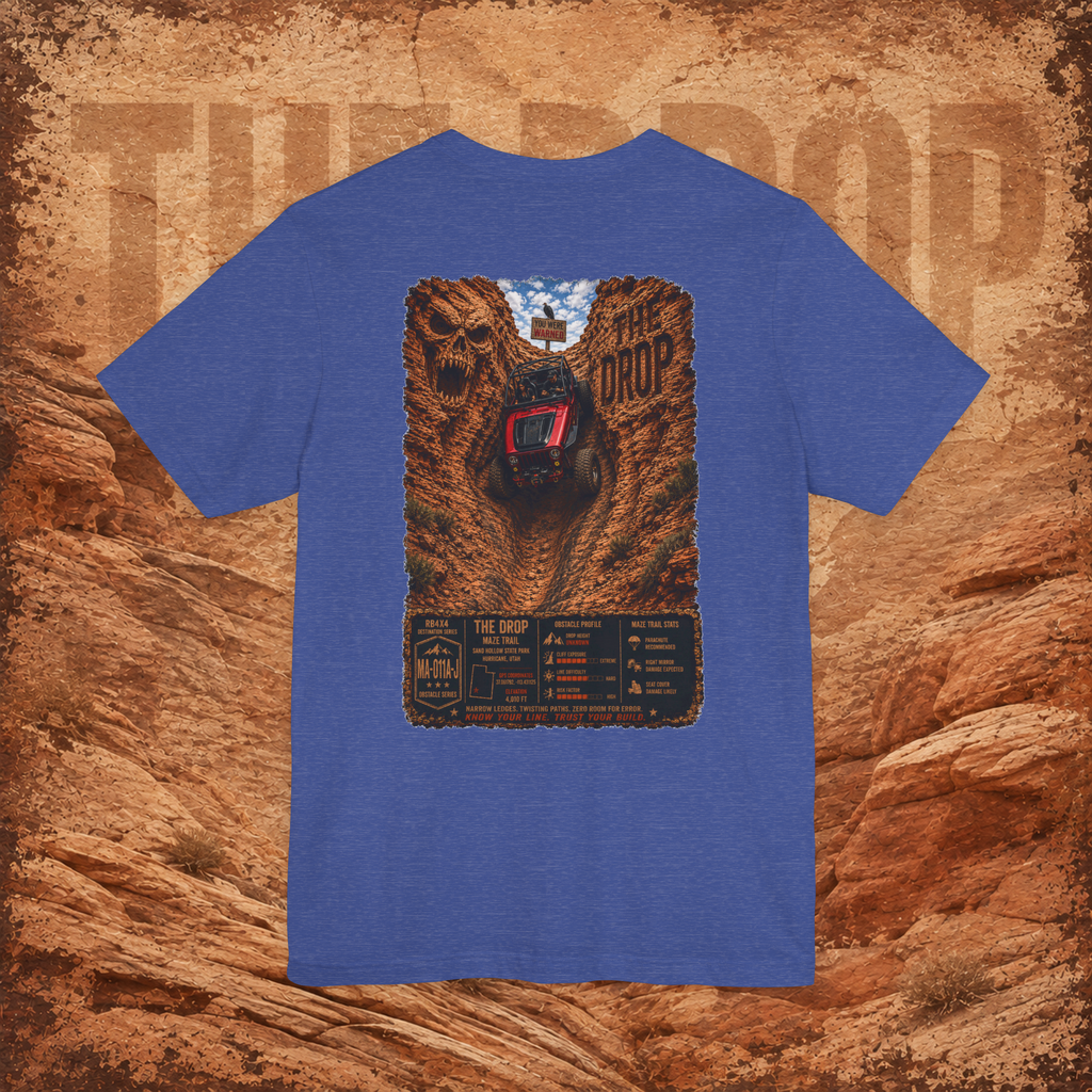 RB4x4 The Drop – The Maze | Sand Hollow Utah Men’s Tee