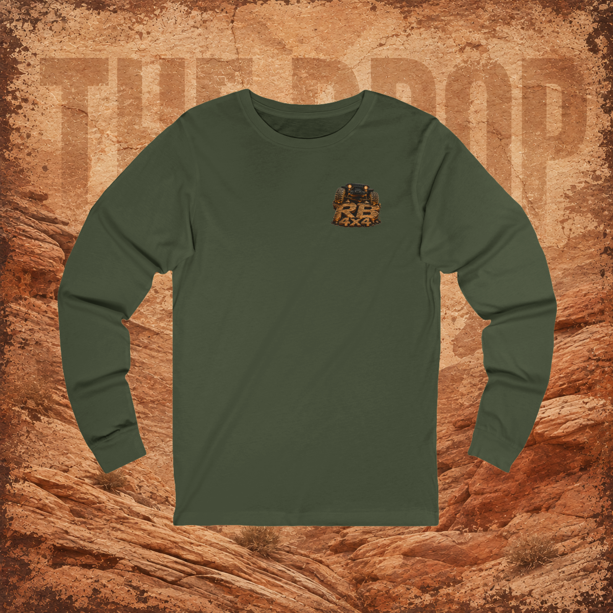 RB4x4 The Drop – The Maze | Sand Hollow Utah Unisex Long Sleeve