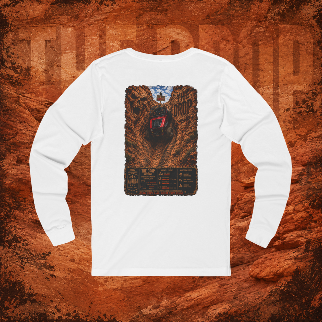 RB4x4 The Drop – The Maze | Sand Hollow Utah Unisex Long Sleeve
