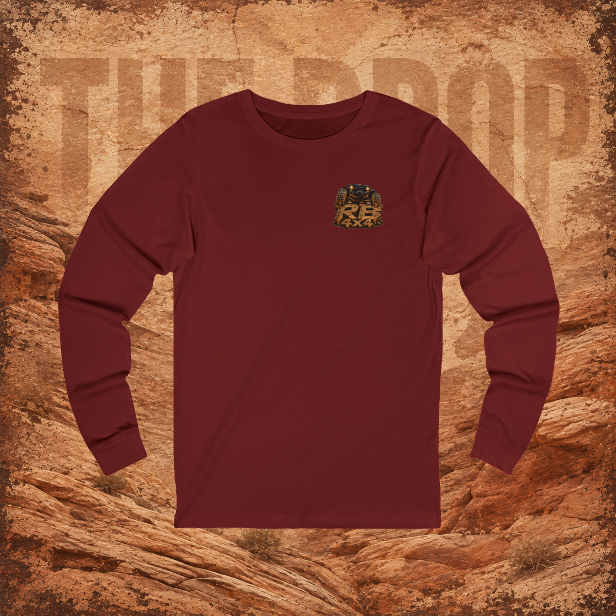 RB4x4 The Drop – The Maze | Sand Hollow Utah Unisex Long Sleeve