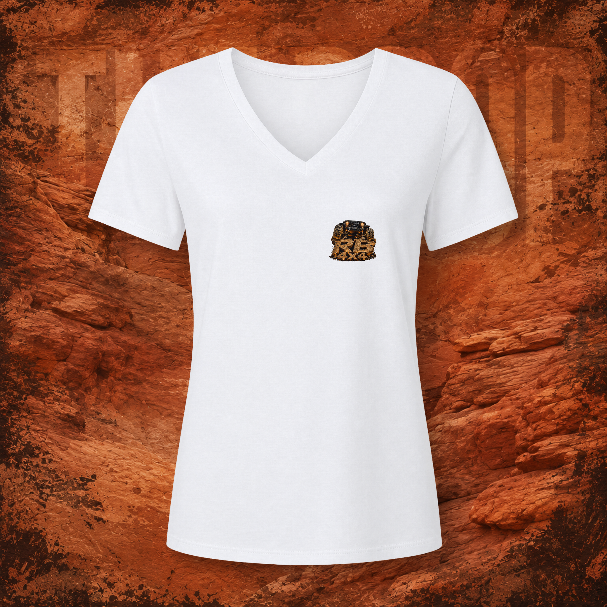RB4x4 The Drop – The Maze | Sand Hollow Utah Women’s V-Neck
