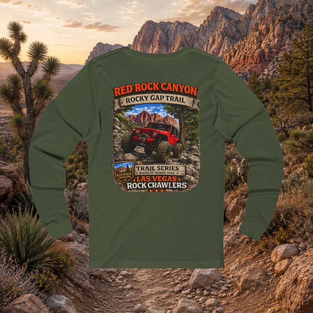 Red Rock Canyon / Rocky Gap Road Trail Series Unisex Long Sleeve