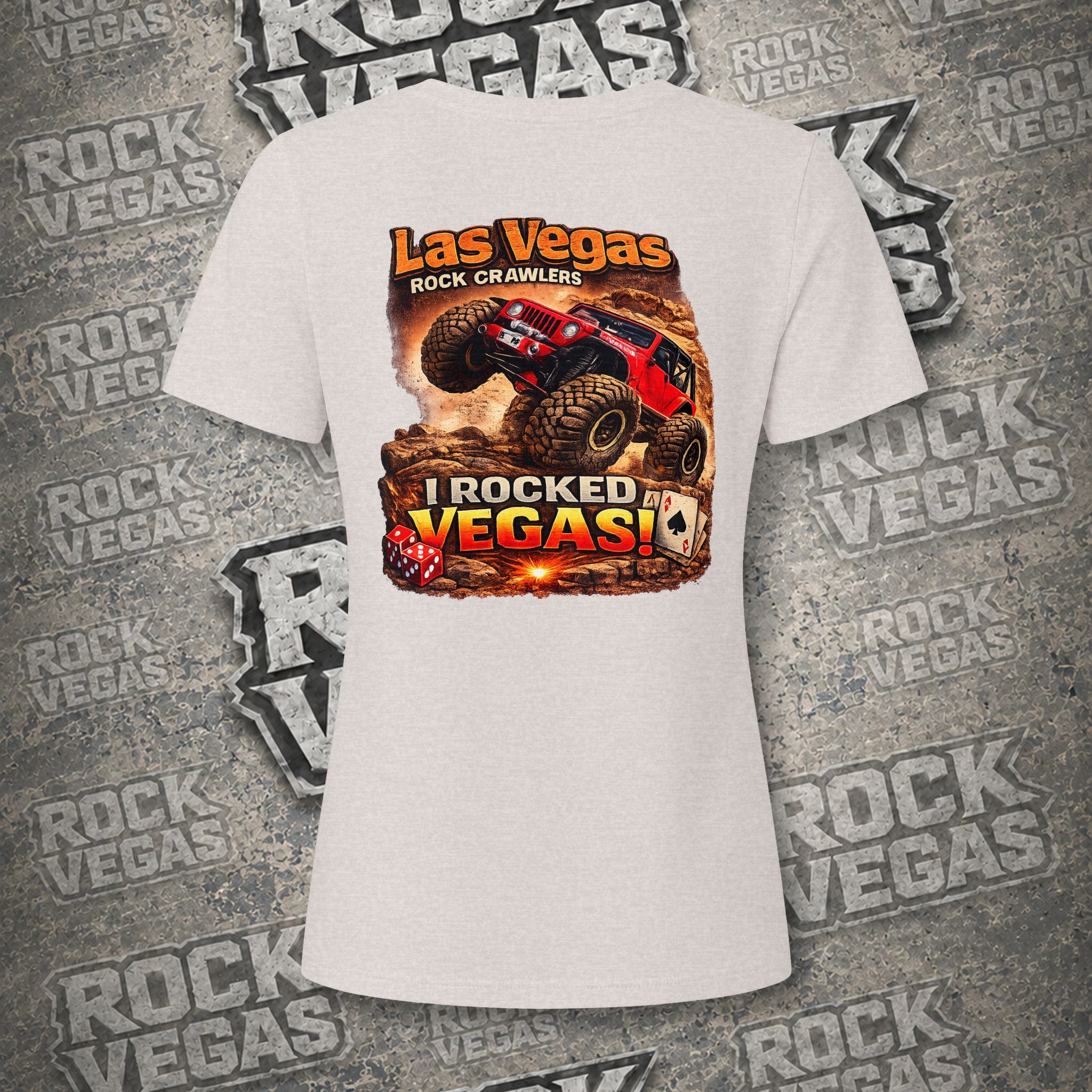 I ROCKED VEGAS™ Women's V-Neck Tee