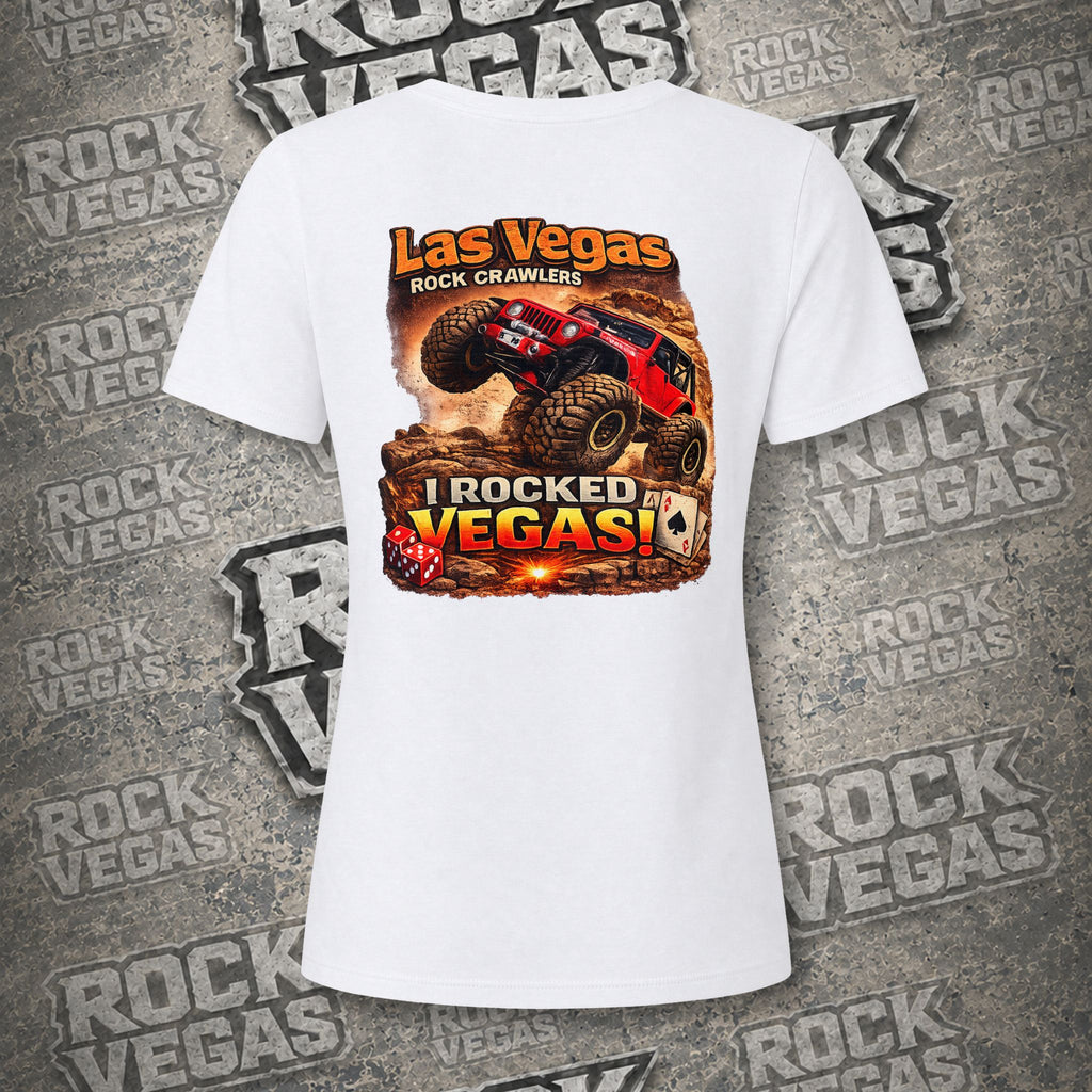 I ROCKED VEGAS™ Women's V-Neck Tee