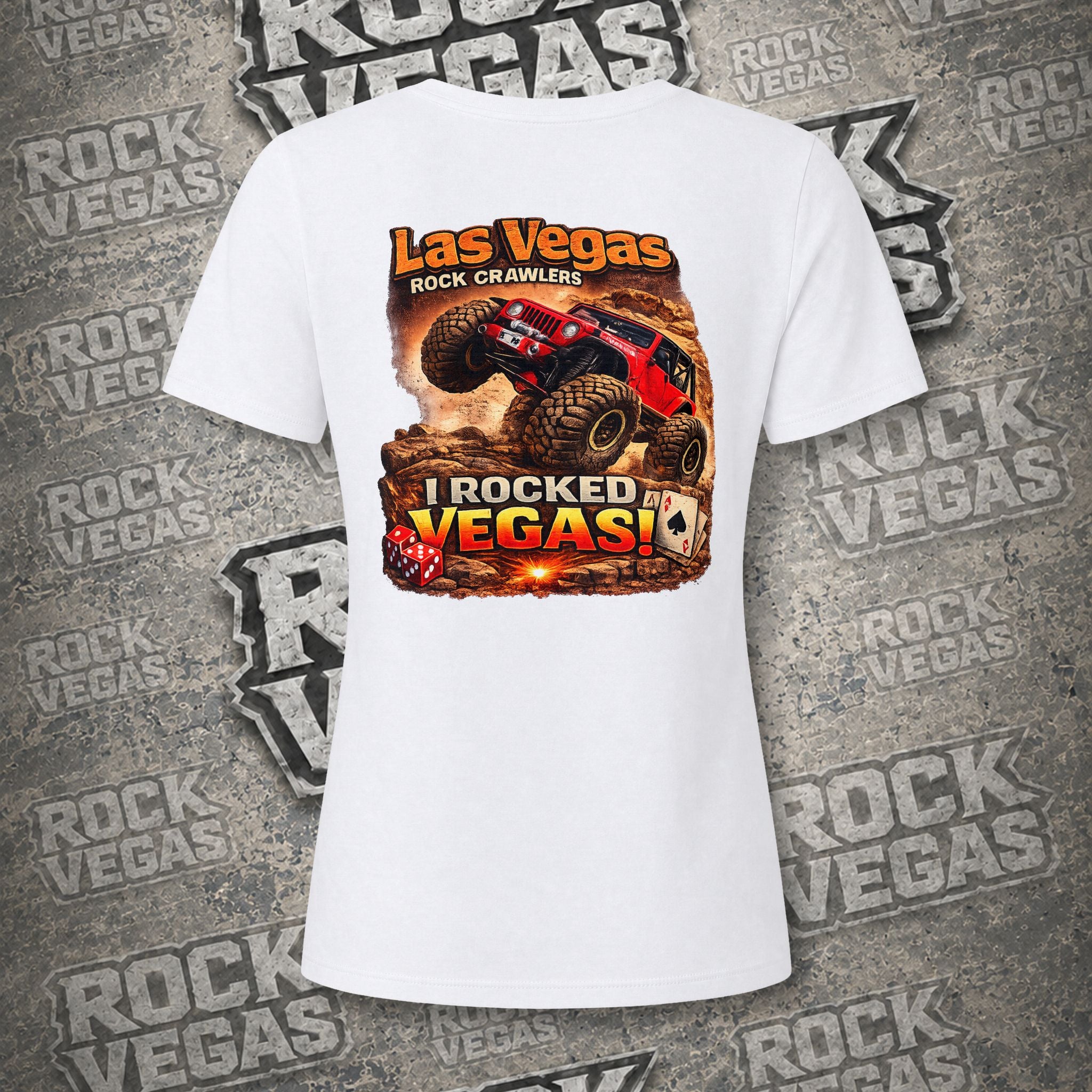 I ROCKED VEGAS™ Women's V-Neck Tee