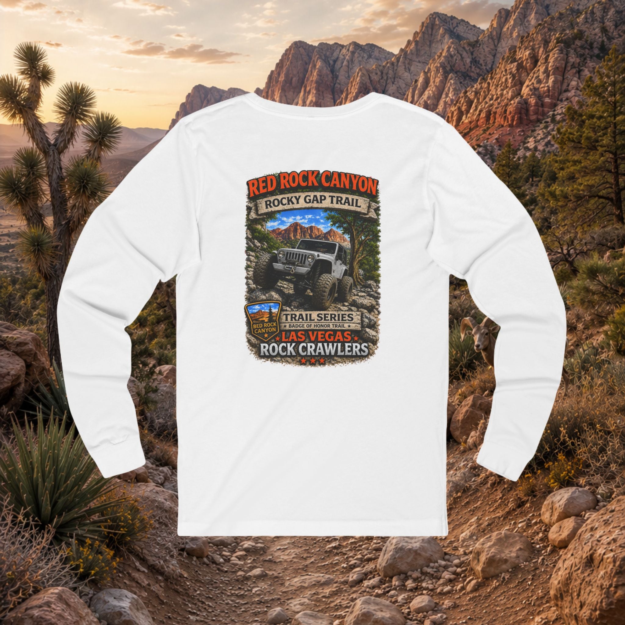 Red Rock Canyon / Rocky Gap Road Trail Series Unisex Long Sleeve