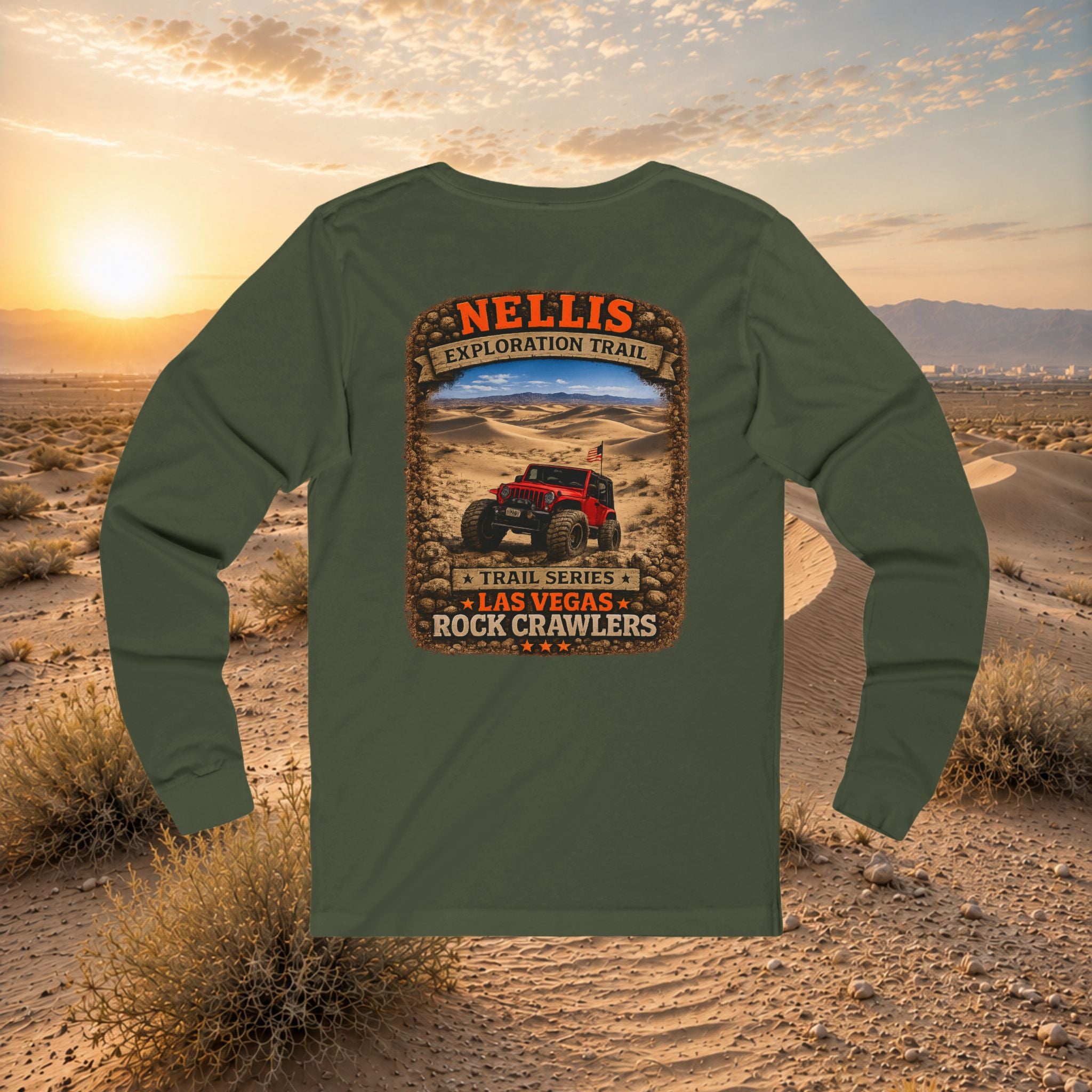 Nellis Exploration Trail Series Unisex Long Sleeve