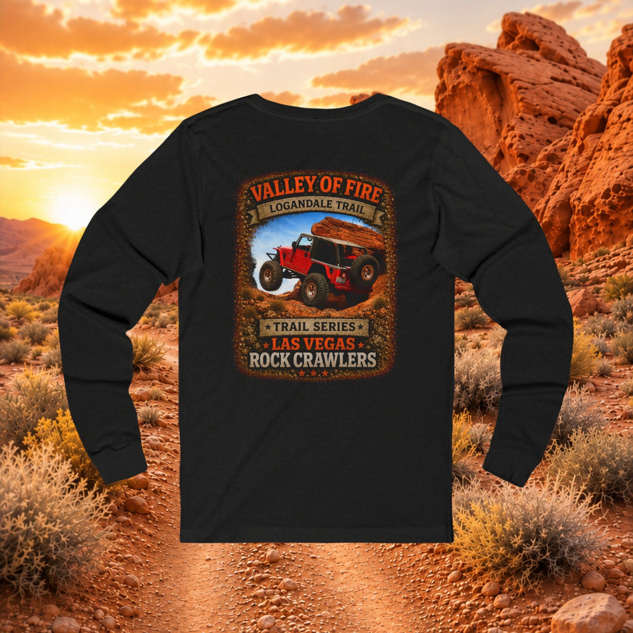 Valley of Fire / Logandale Trail Series Unisex Long Sleeve