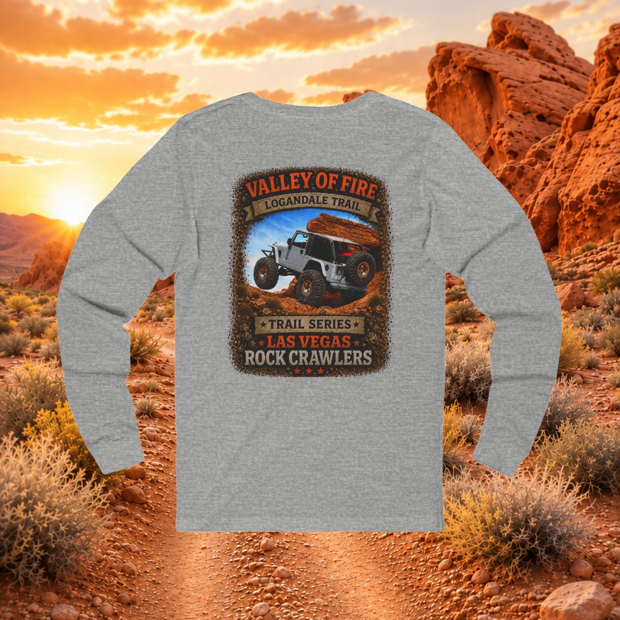 Valley of Fire / Logandale Trail Series Unisex Long Sleeve