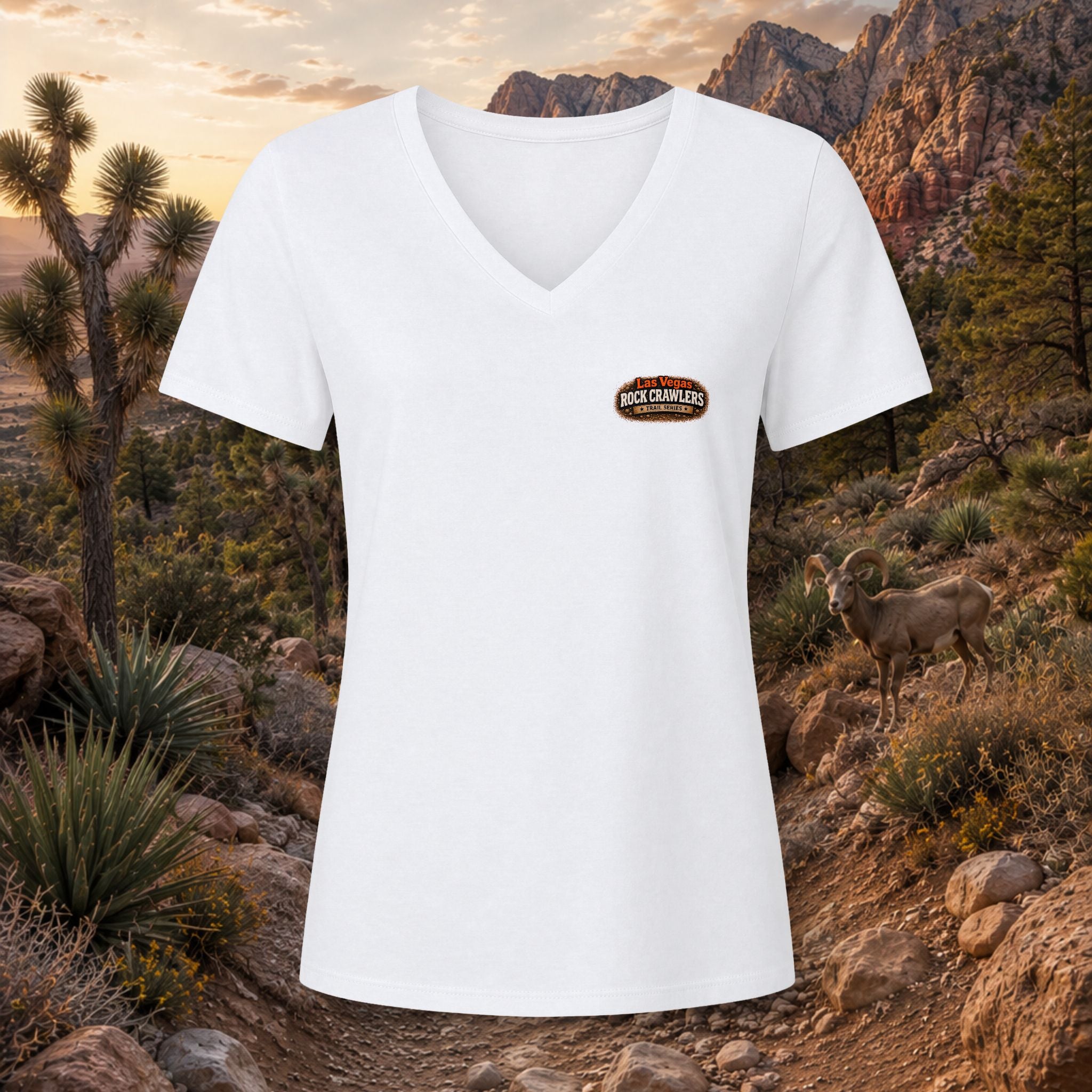 Red Rock Canyon / Rocky Gap Road Trail Series Women's V-Neck