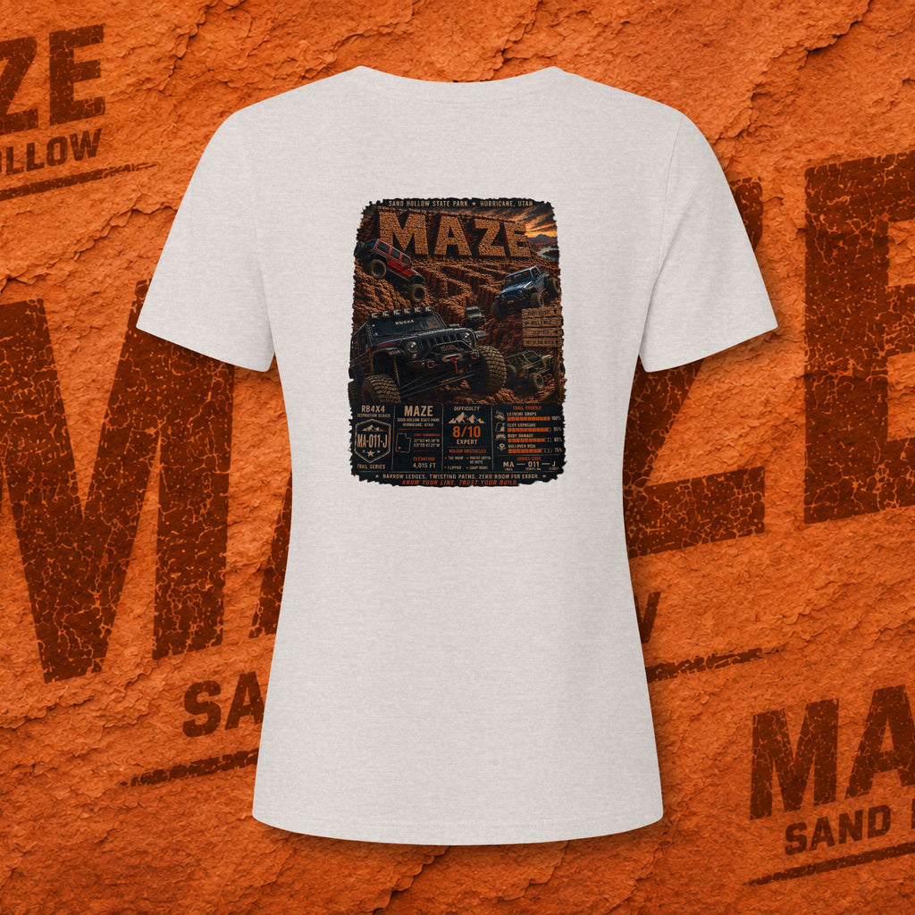 RB4x4 MAZE – Sand Hollow, Utah | Women’s V-Neck