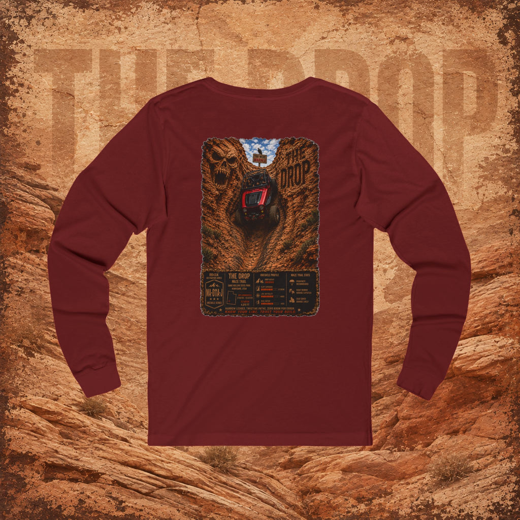 RB4x4 The Drop – The Maze | Sand Hollow Utah Unisex Long Sleeve