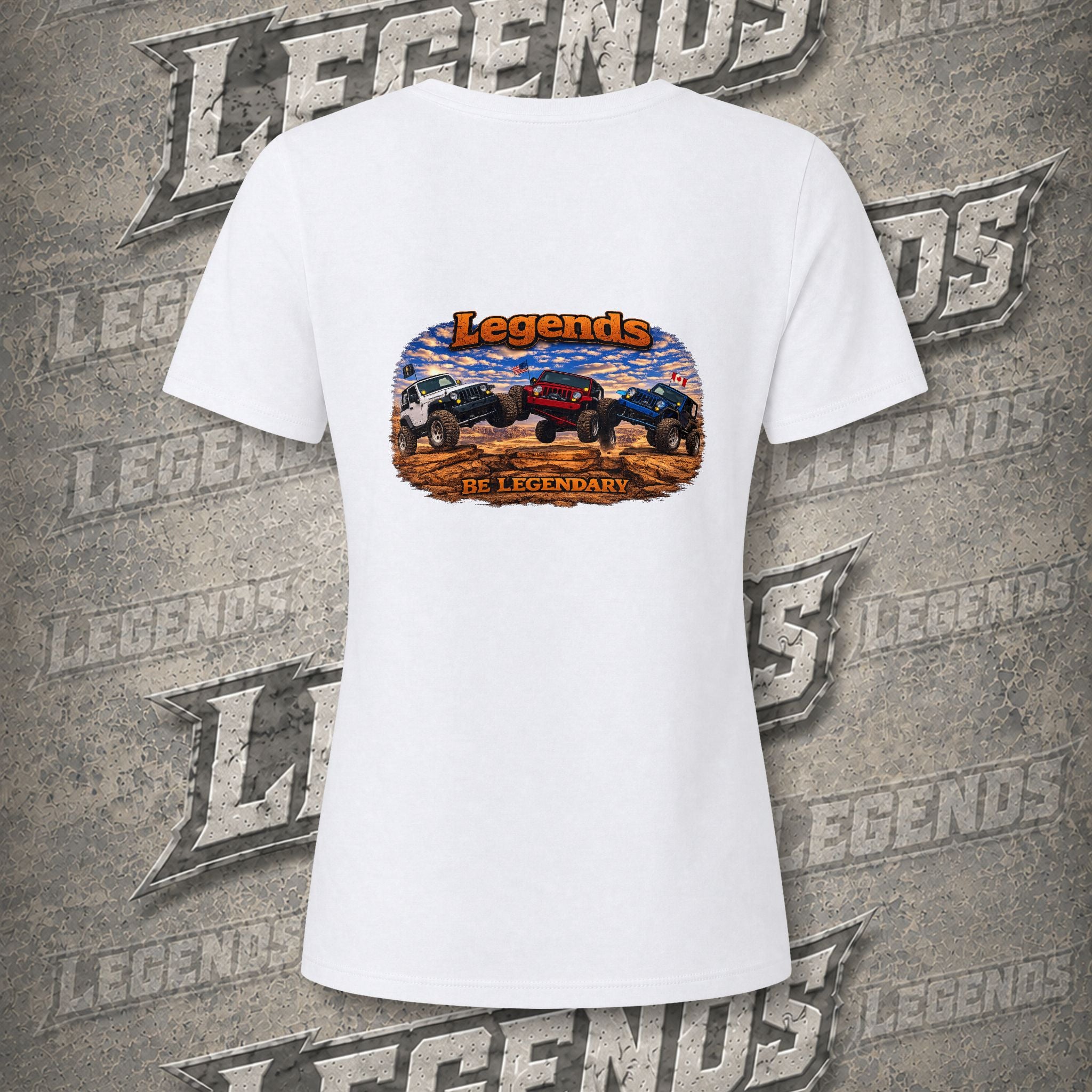 LEGEND STATUS™ Women's V-Neck | Earned, Not Given