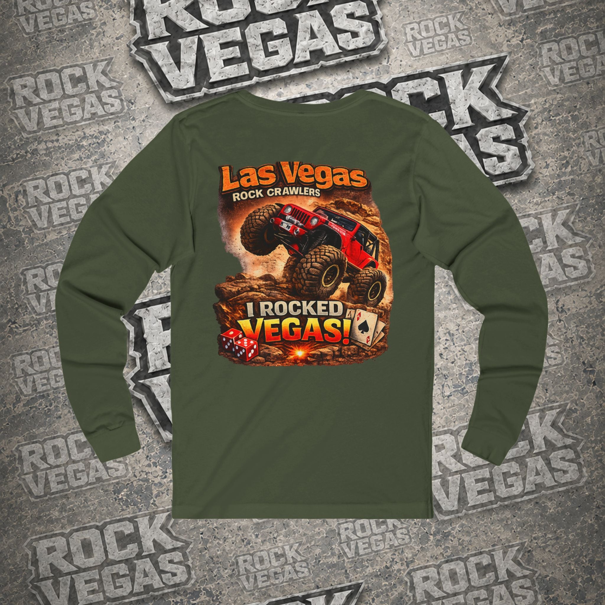 I ROCKED VEGAS™ Unisex Long Sleeve Tee