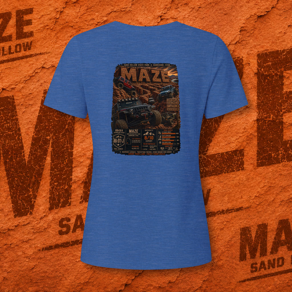 RB4x4 MAZE – Sand Hollow, Utah | Women’s V-Neck