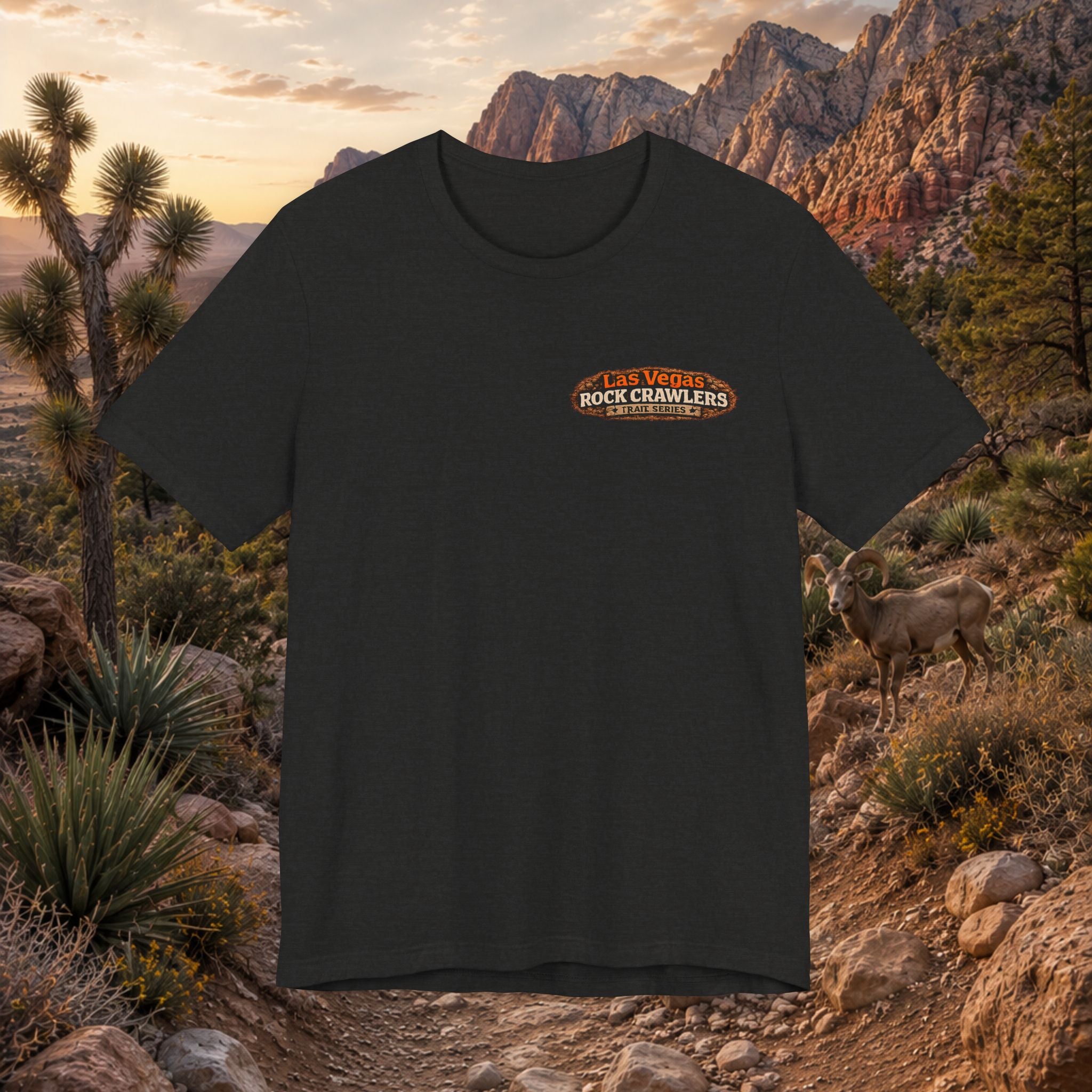 Red Rock Canyon / Rocky Gap Road Trail Series Men's Tee