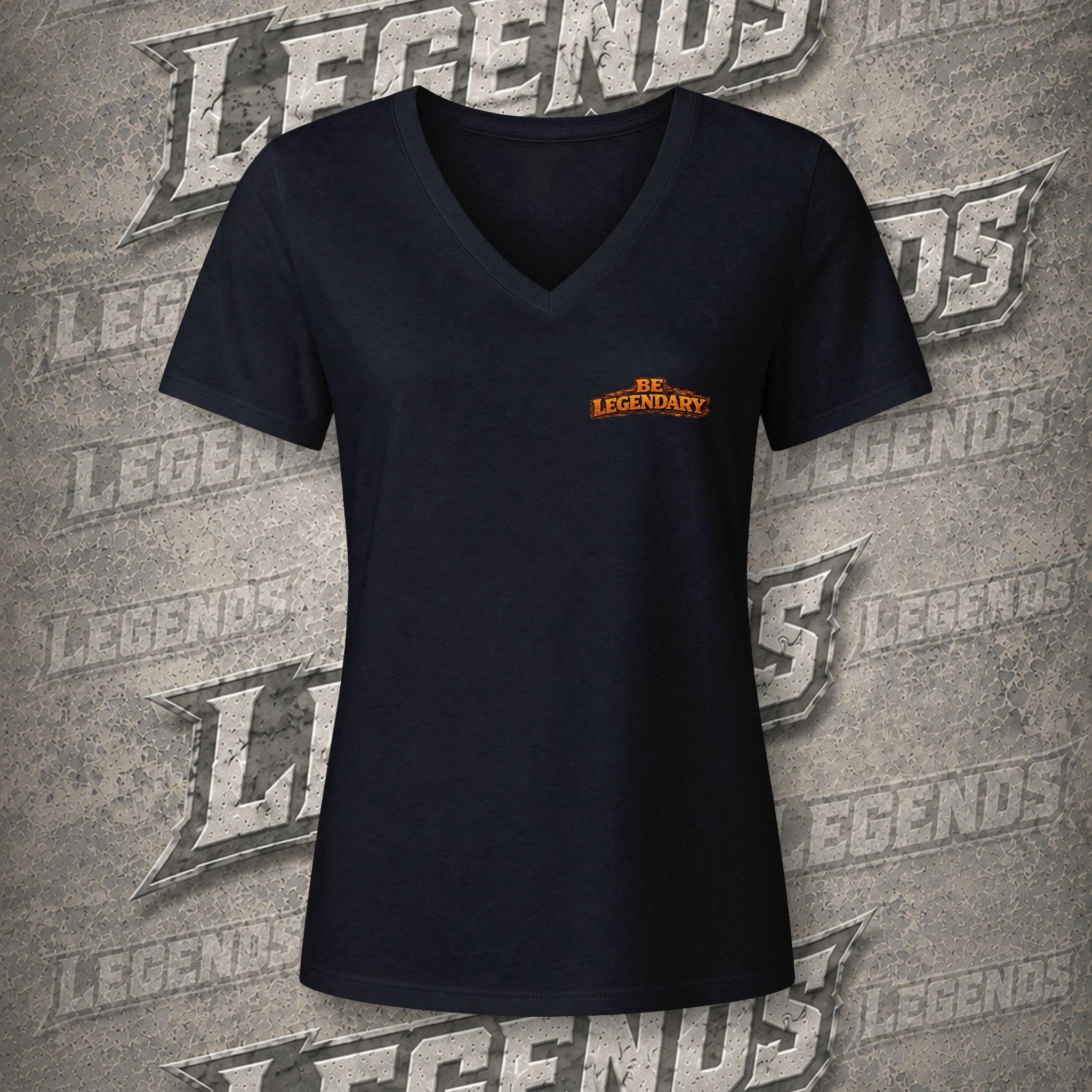 LEGEND STATUS™ Women's V-Neck | Earned, Not Given