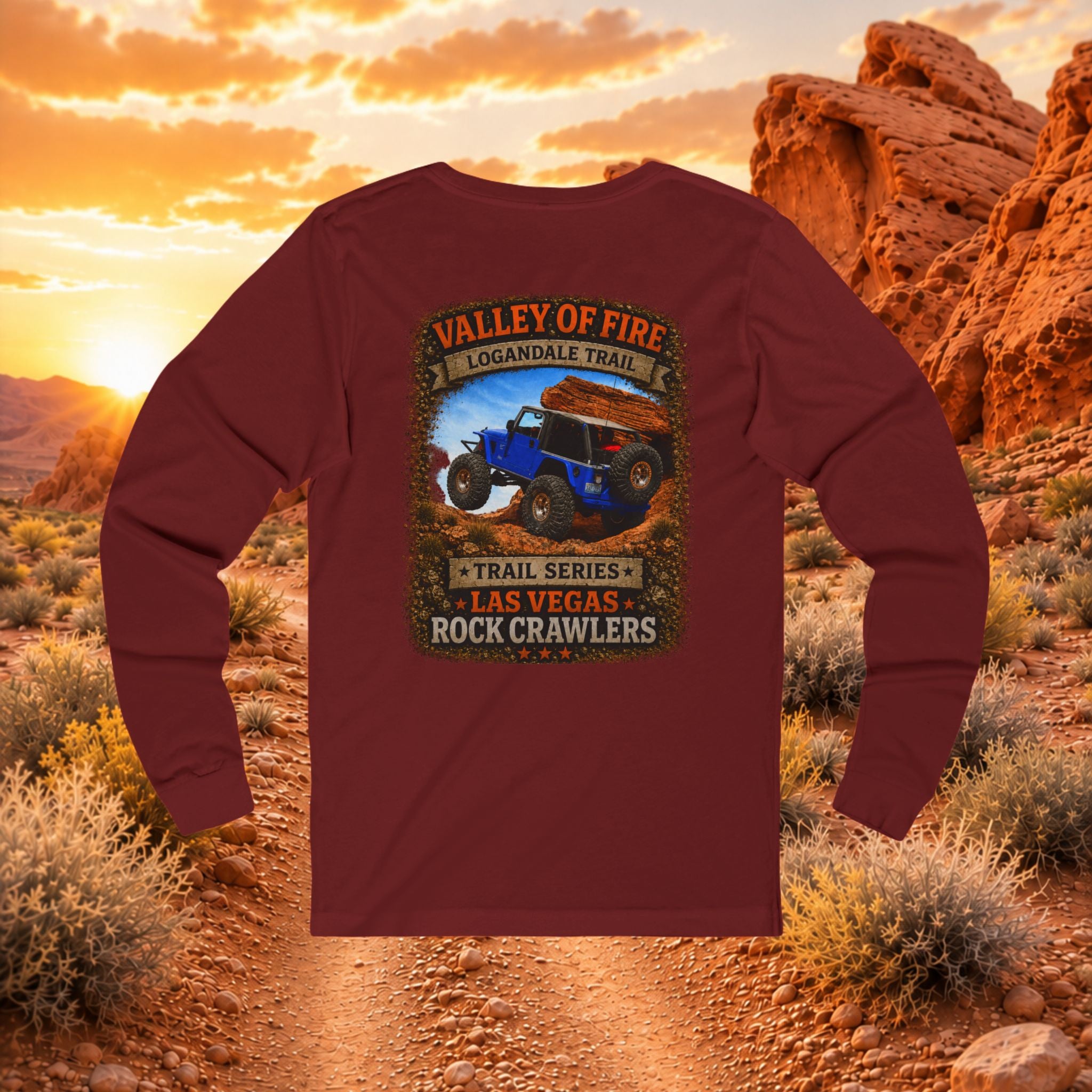 Valley of Fire / Logandale Trail Series Unisex Long Sleeve