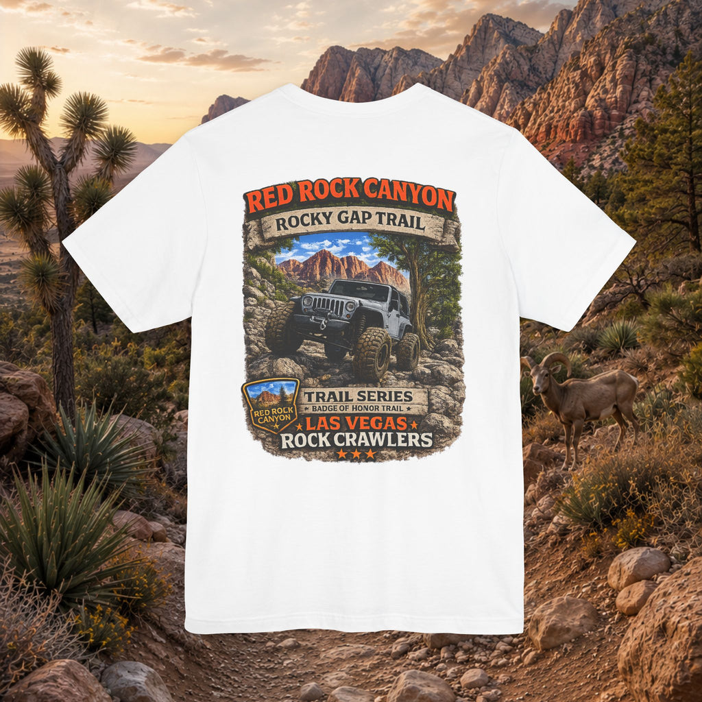 Red Rock Canyon / Rocky Gap Road Trail Series Men's Tee