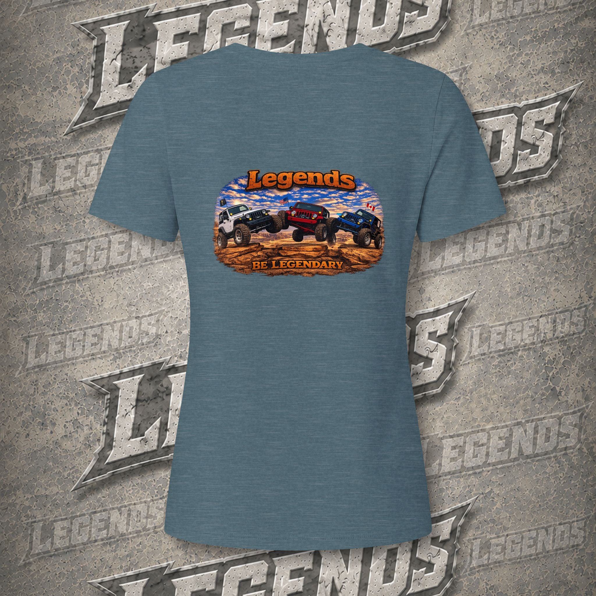 LEGEND STATUS™ Women's V-Neck | Earned, Not Given