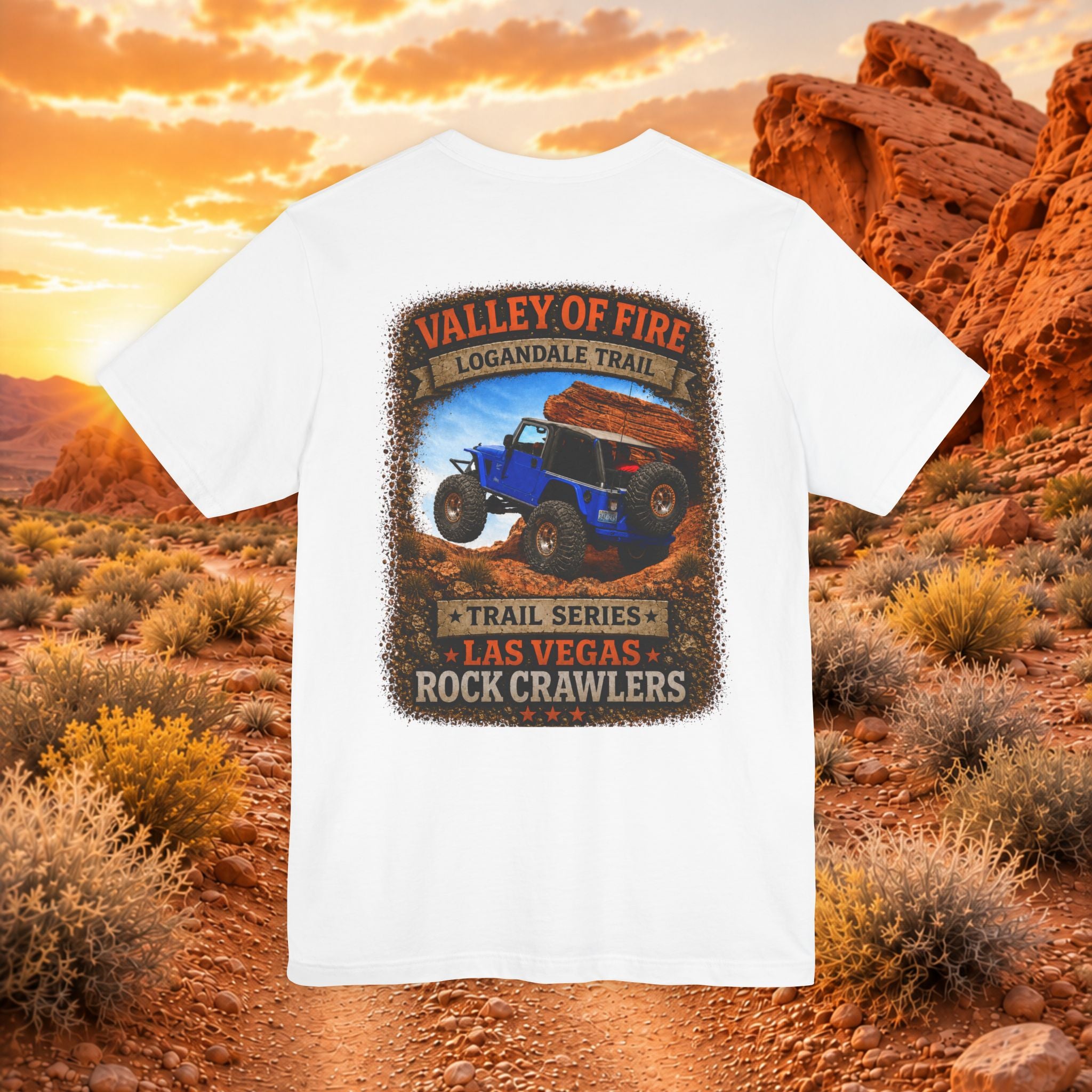 Valley of Fire / Logandale Trail Series Men's Tee