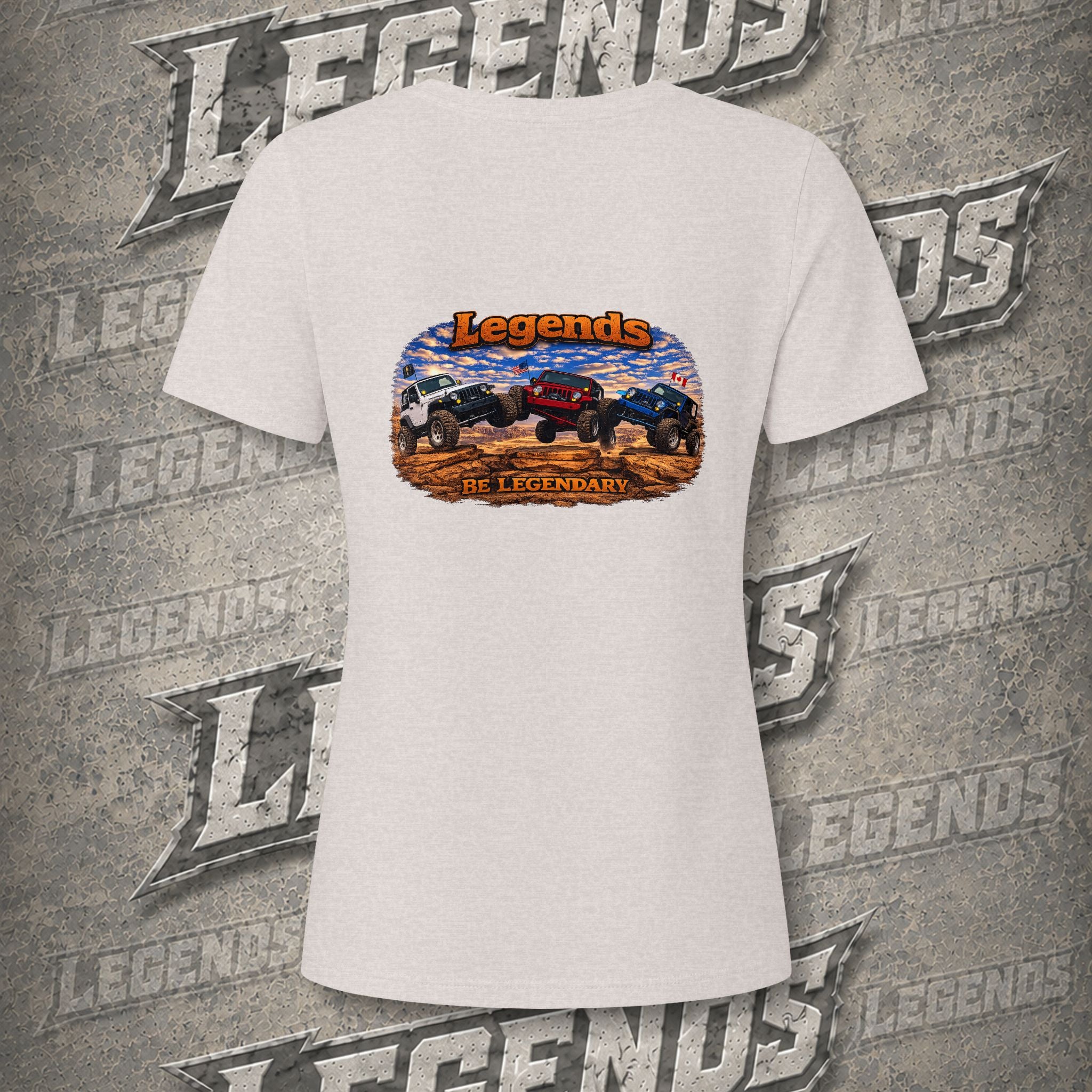 LEGEND STATUS™ Women's V-Neck | Earned, Not Given