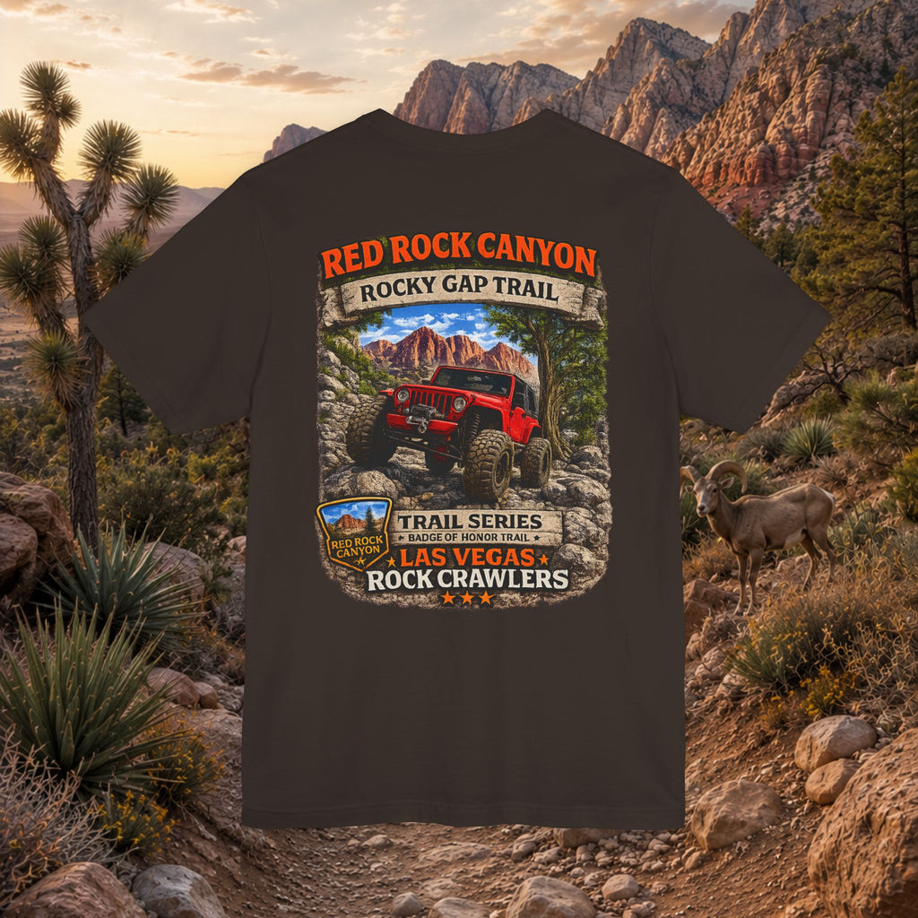 Red Rock Canyon / Rocky Gap Road Trail Series Men's Tee
